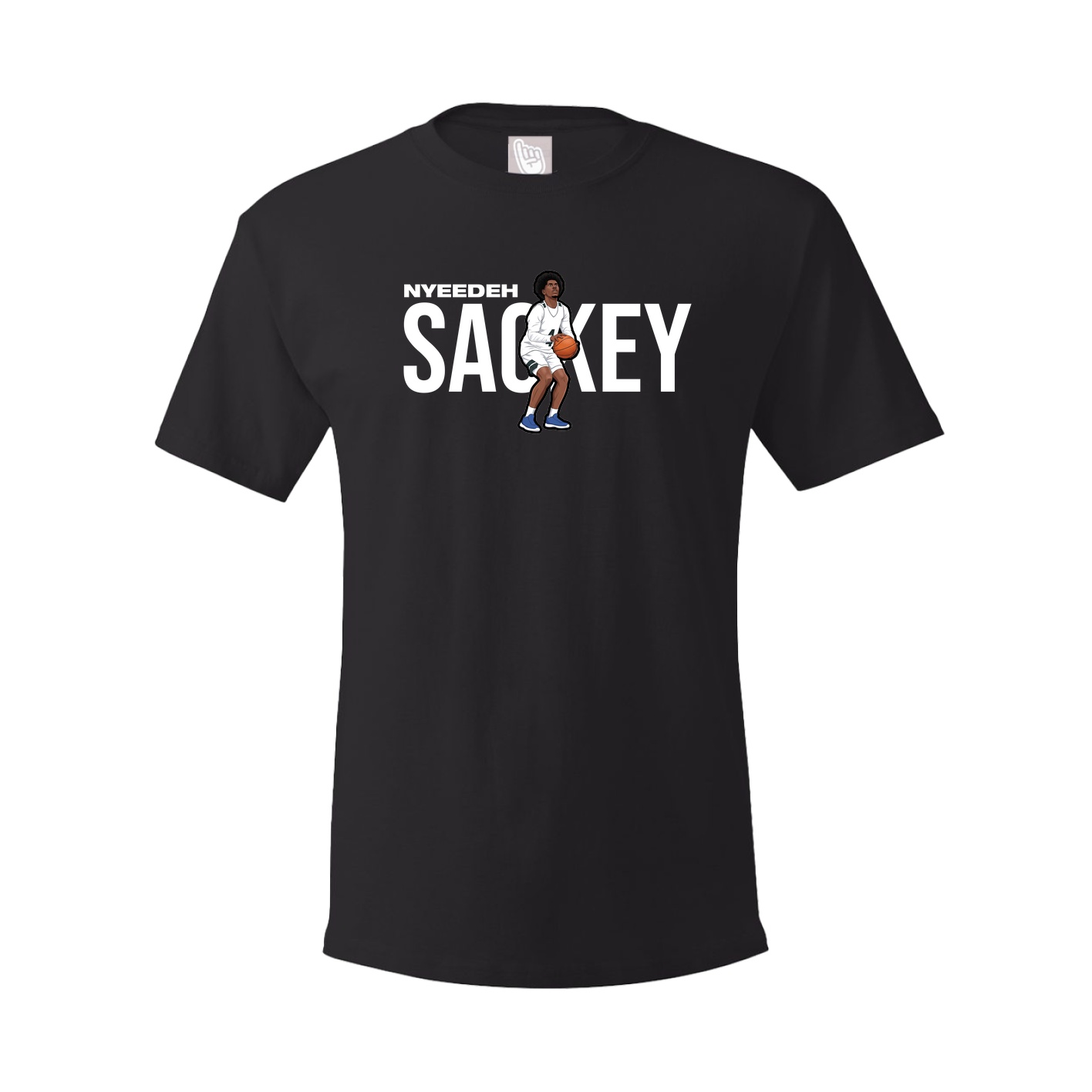 Youth Tee — Player Name in Black