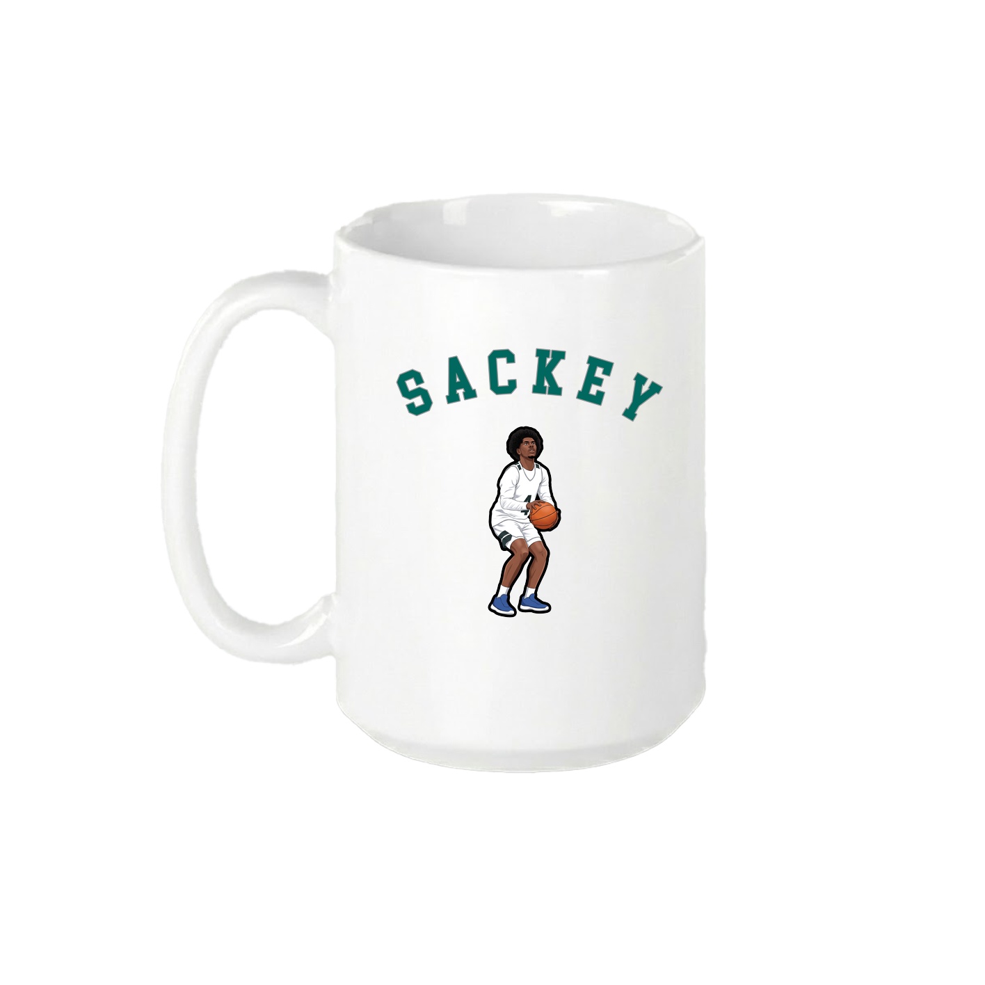 15oz Coffee Mug — Shirsey Arch in White