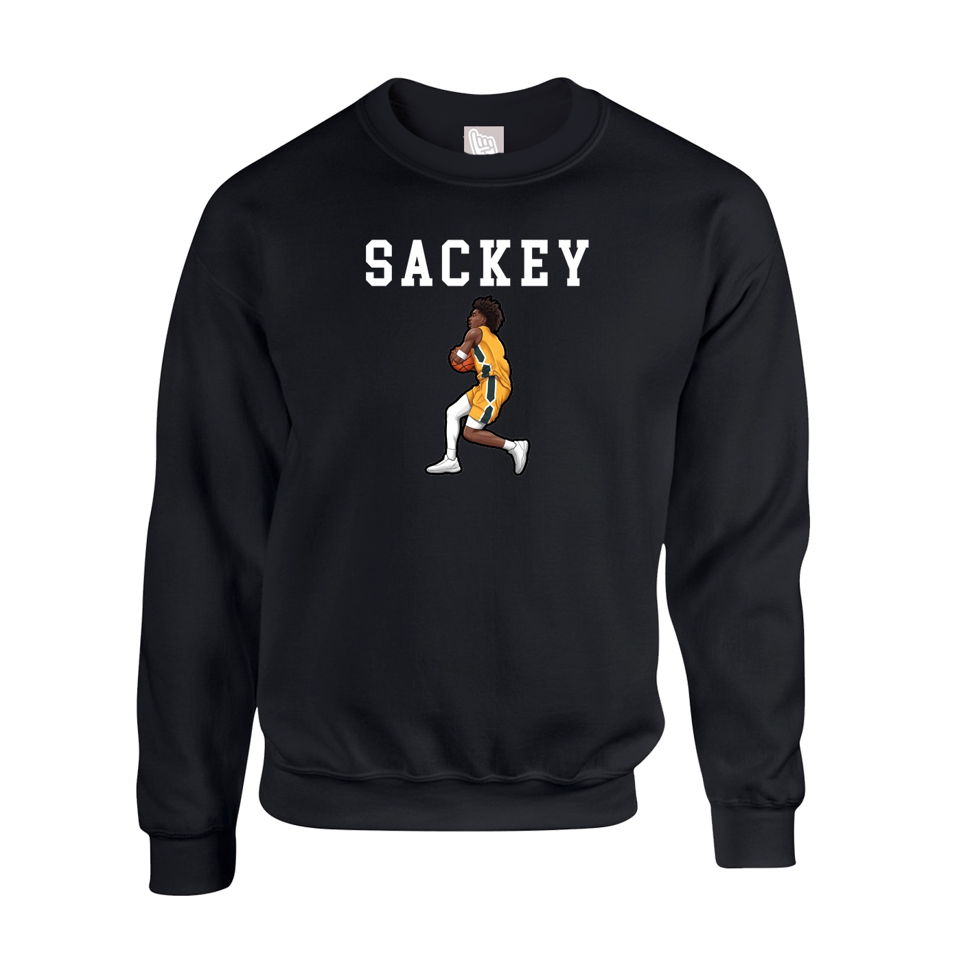 Fleece Crew — Shirsey in Black