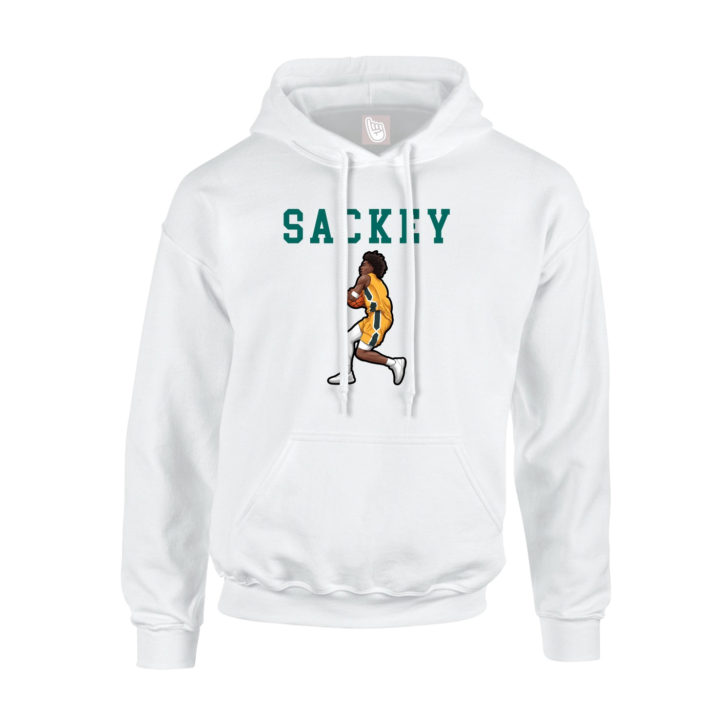 Youth Hoodie — Shirsey in White