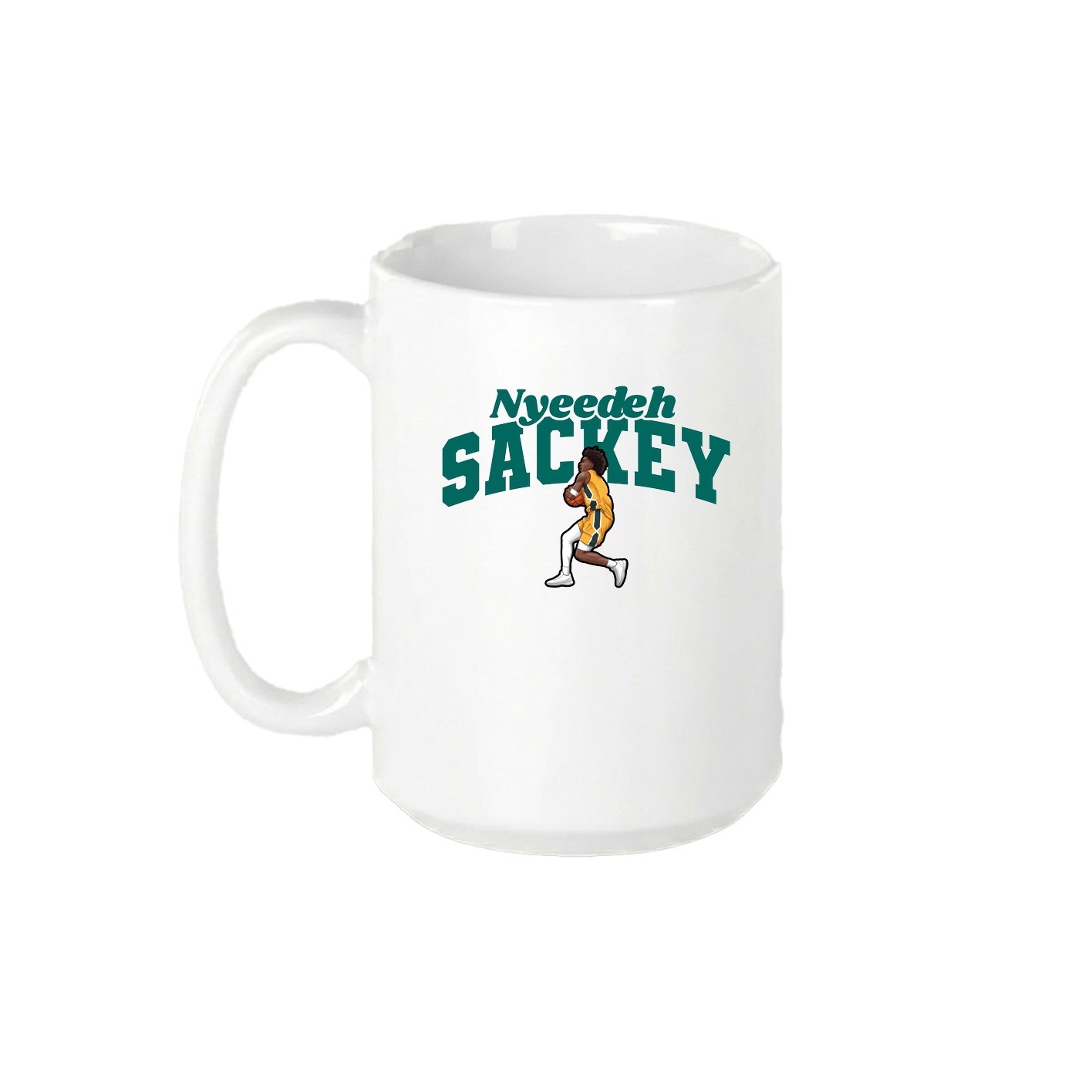 15oz Coffee Mug — Signature Arch in White