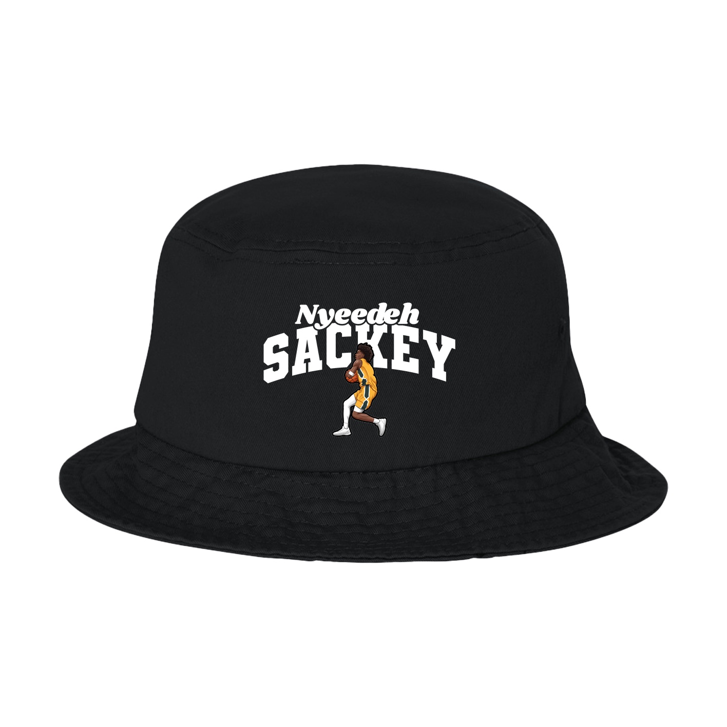 Bucket Cap — Signature Arch in Black