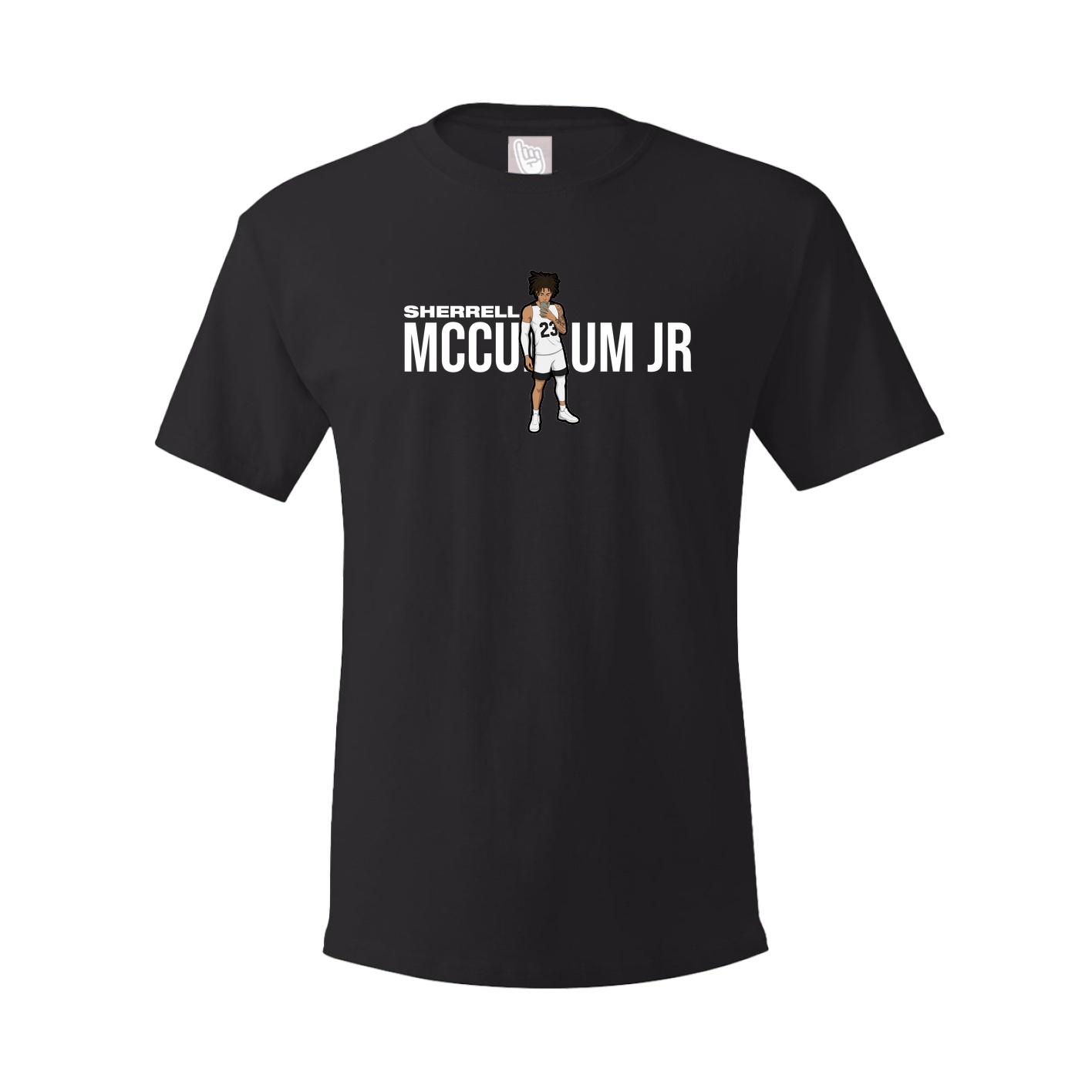 Youth Tee — Player Name in Black