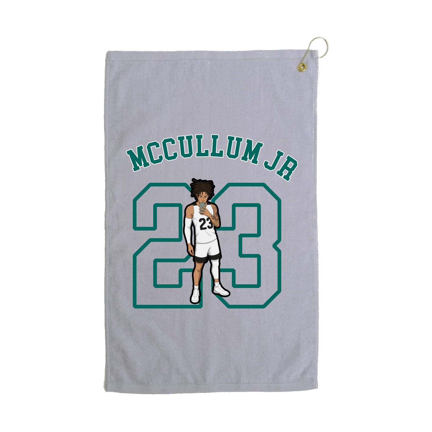 Golf Towel — Shirsey Arch in Grey