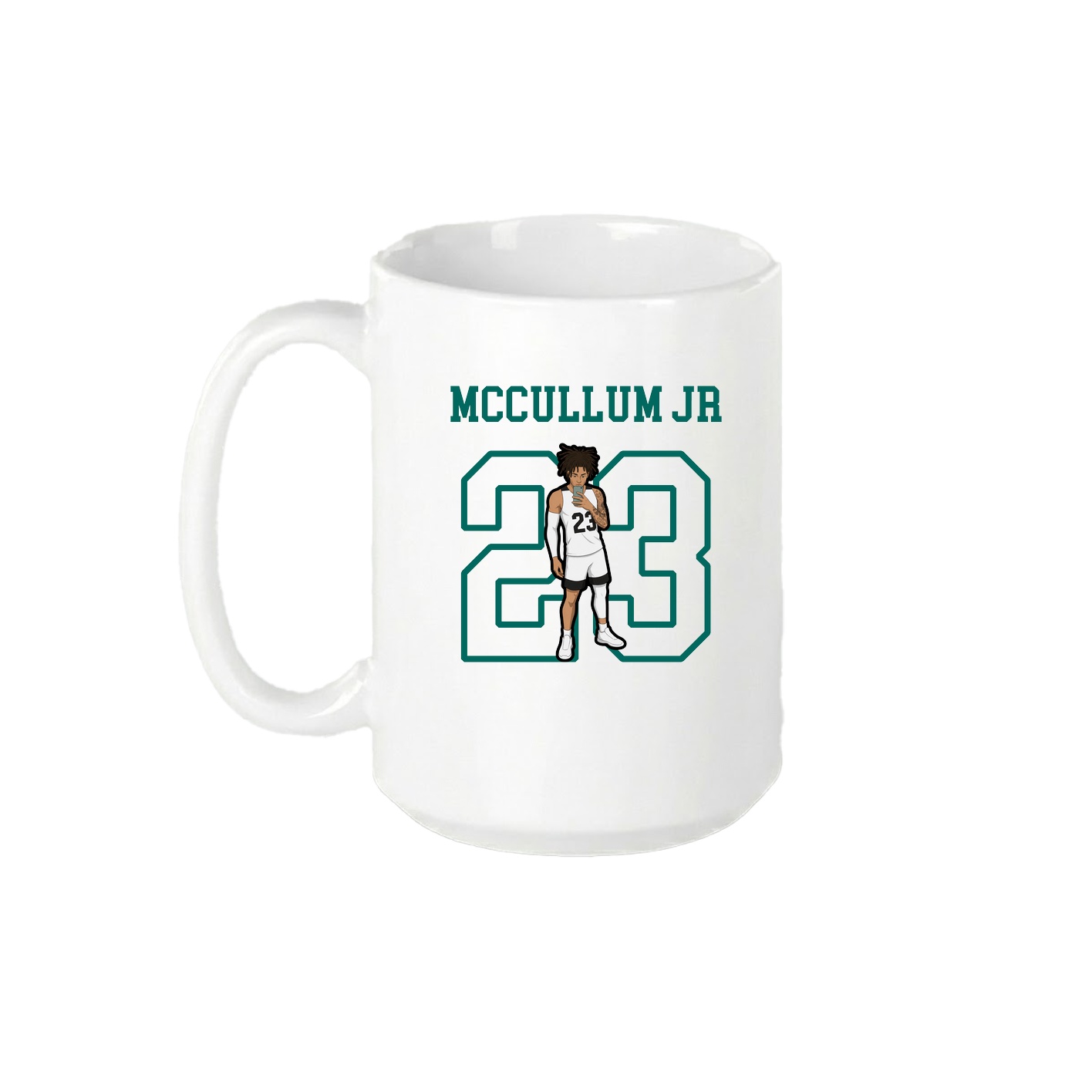 15oz Coffee Mug — Shirsey in White