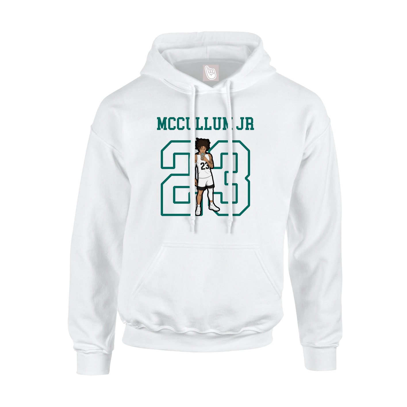 Youth Hoodie — Shirsey in White