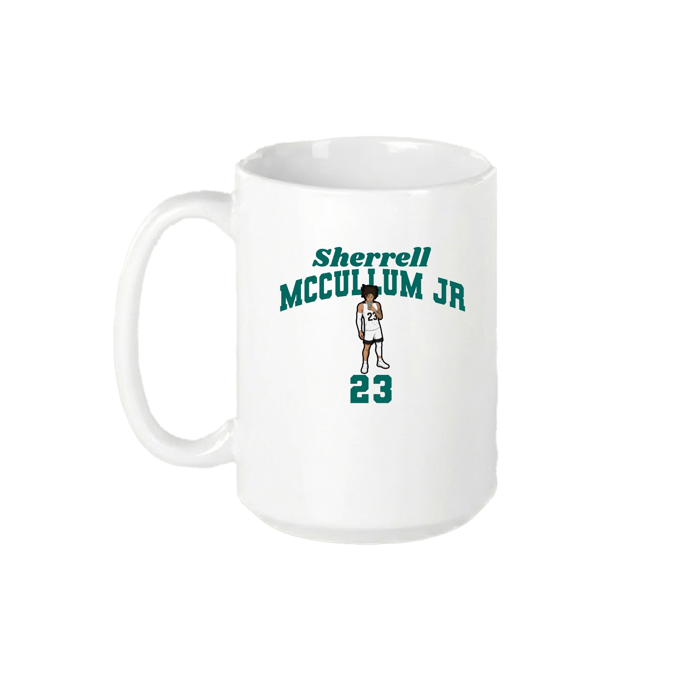 15oz Coffee Mug — Signature Arch in White