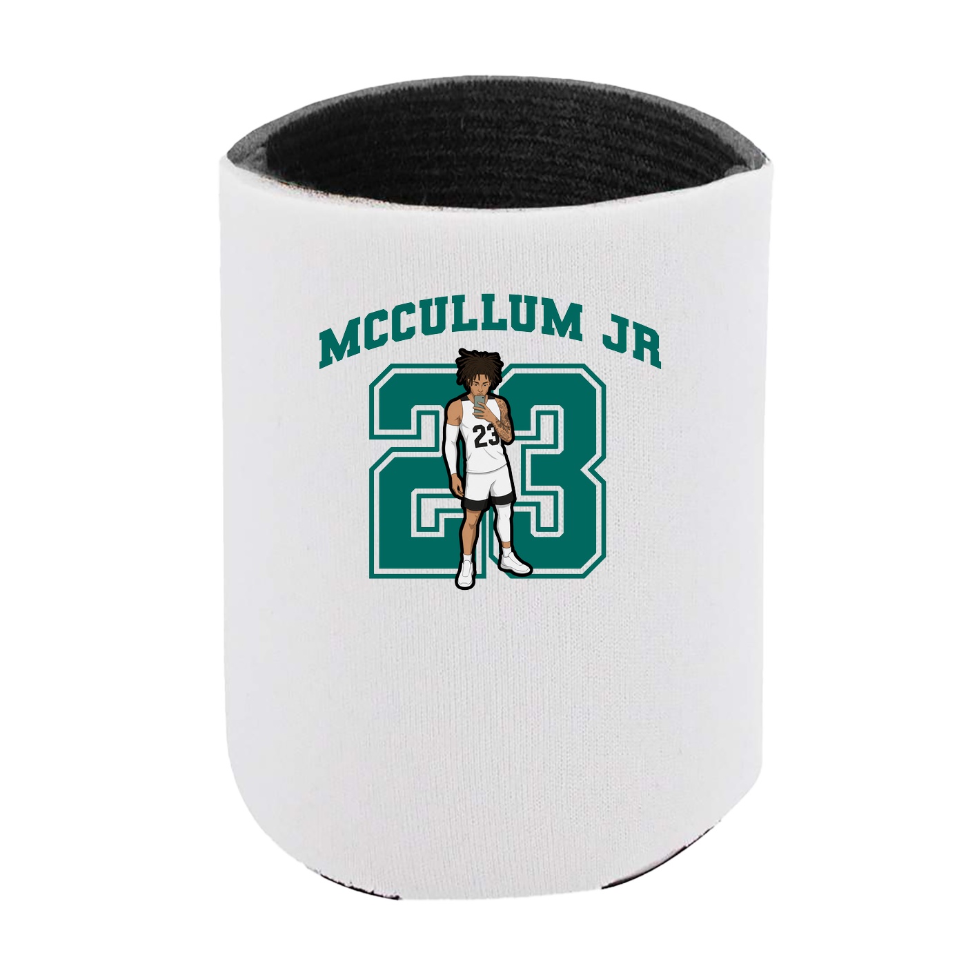 Can Holder — Number in White