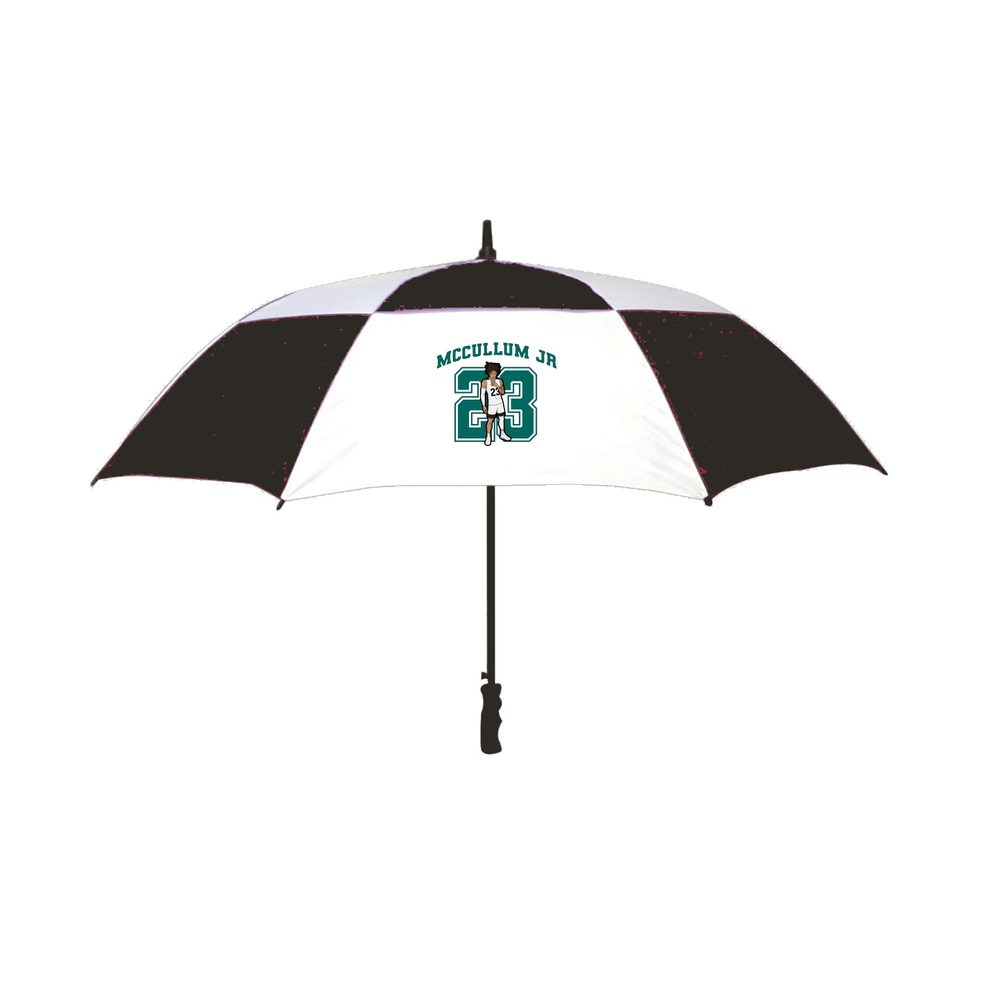 Golf Umbrella — Number in Black