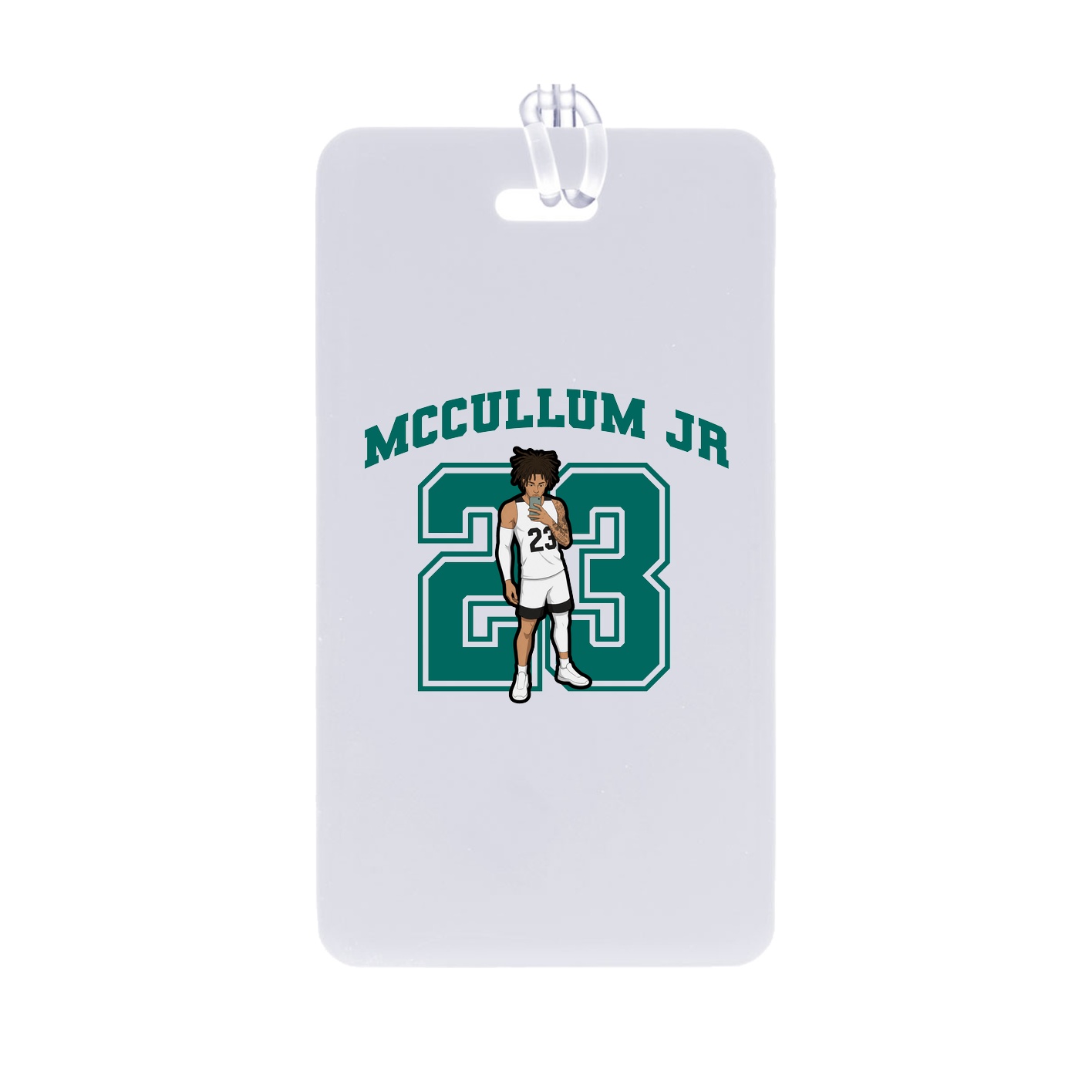Bag Tag — Number in Classic