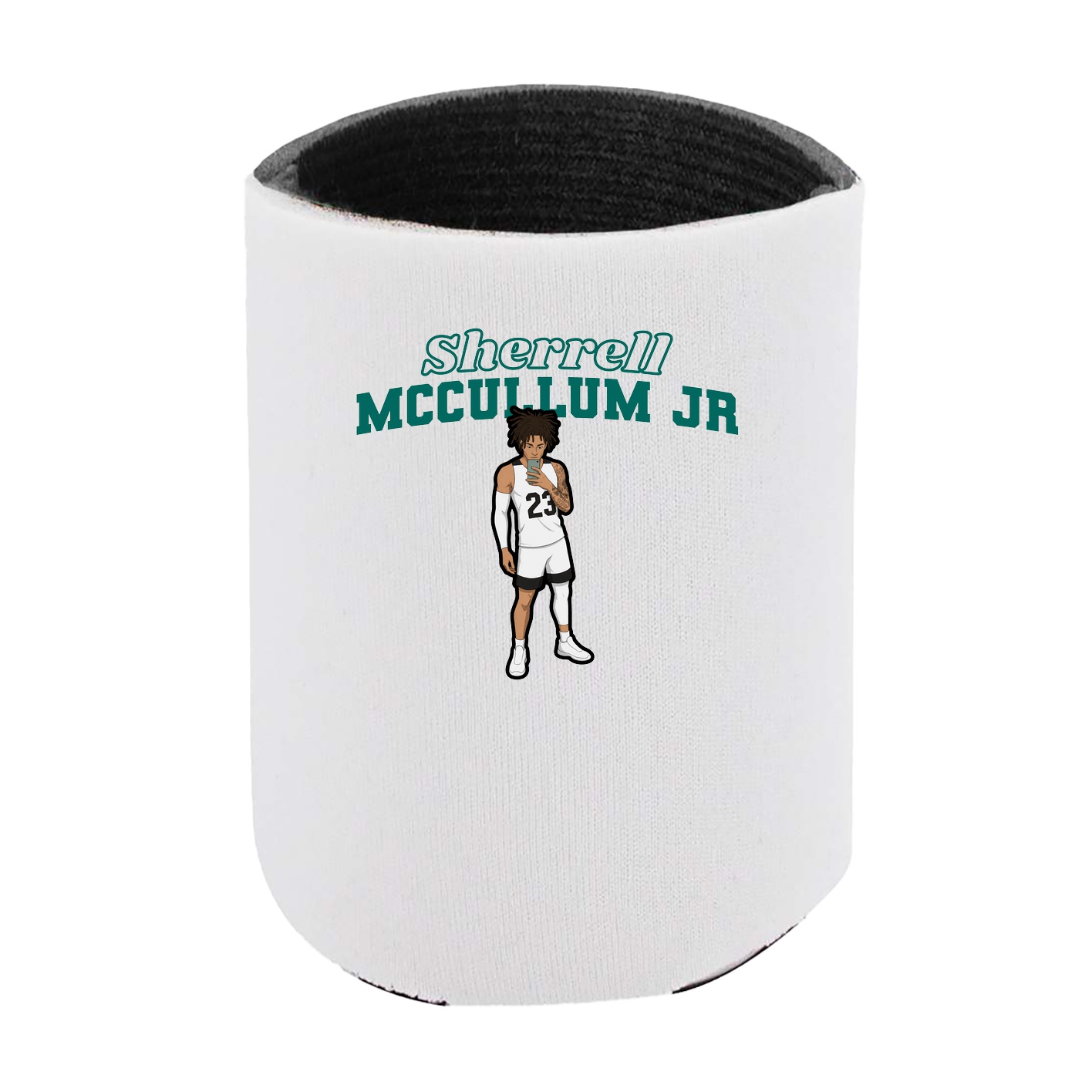 Can Holder — Name Arch in White
