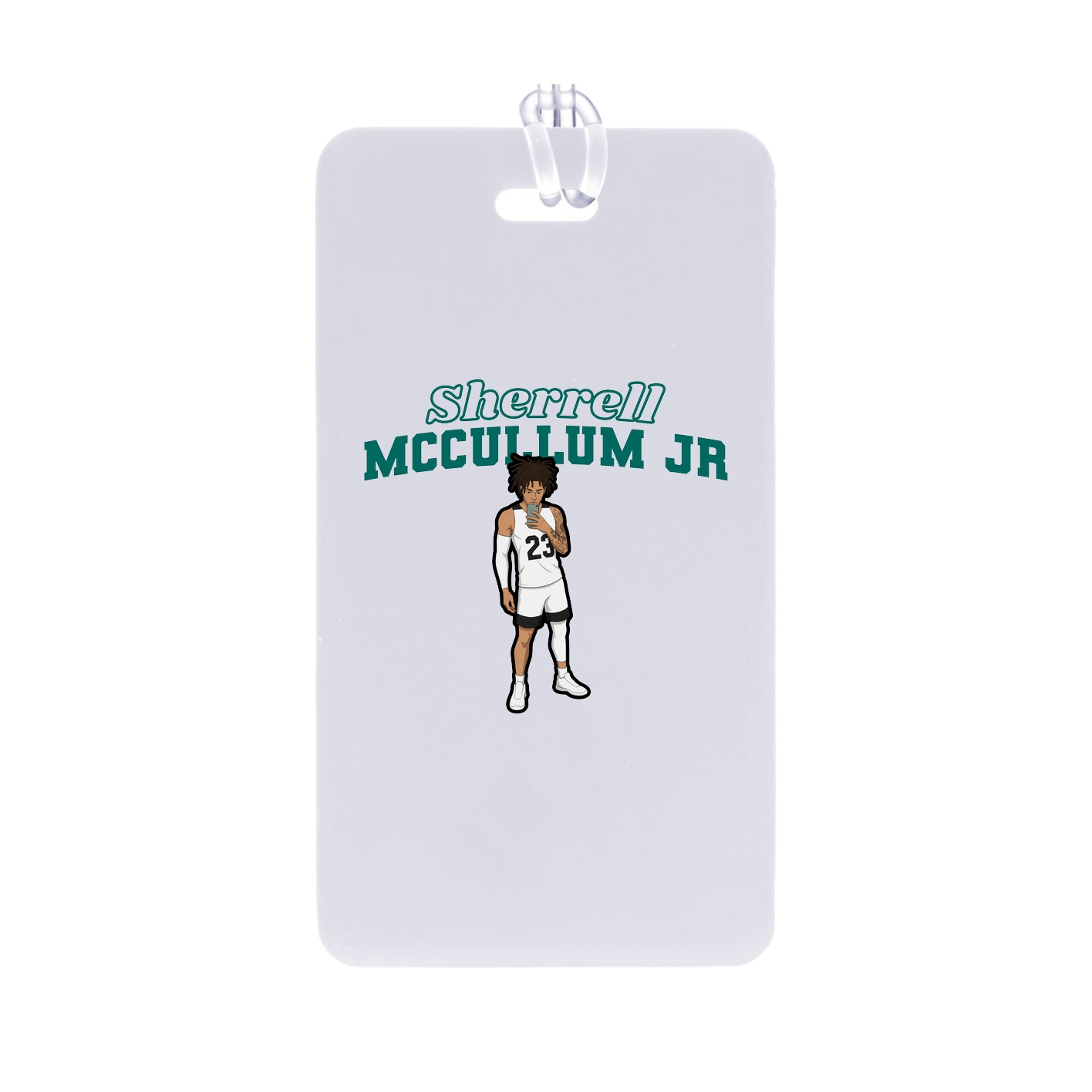 Bag Tag — Name Arch in Classic