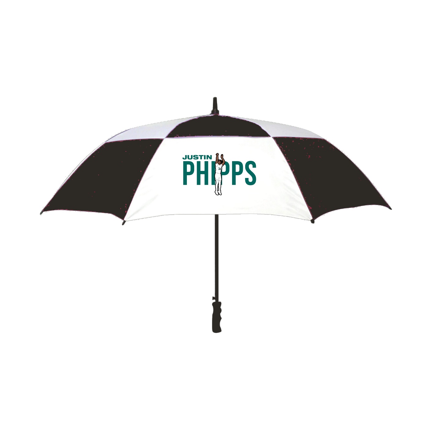 Golf Umbrella — Player Name in Black