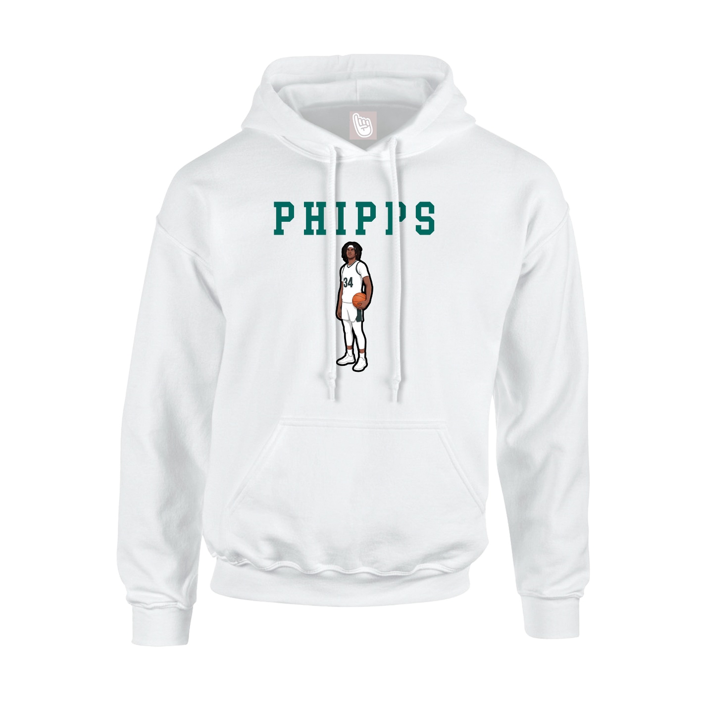 Youth Hoodie — Shirsey in White