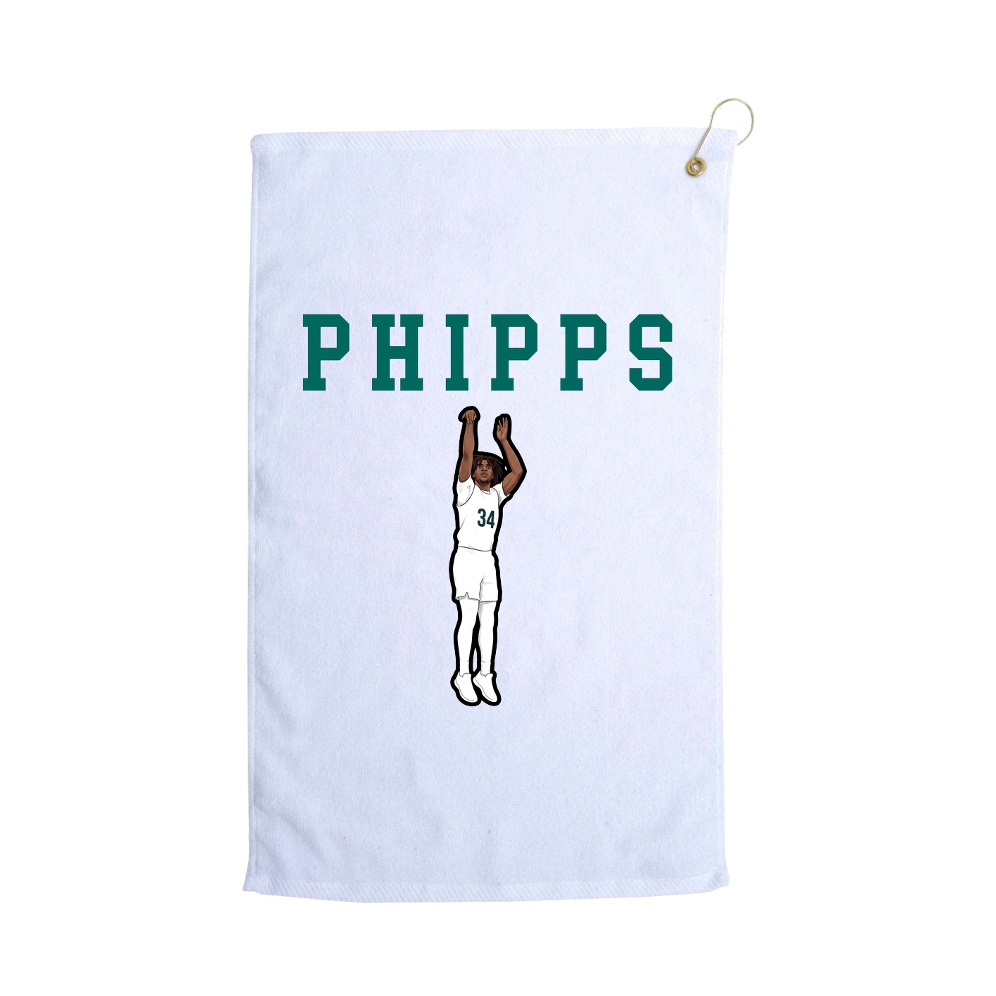 Golf Towel — Shirsey in White