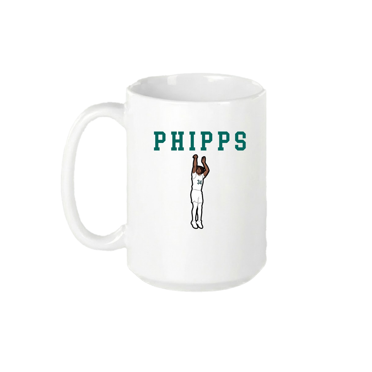 15oz Coffee Mug — Shirsey in White