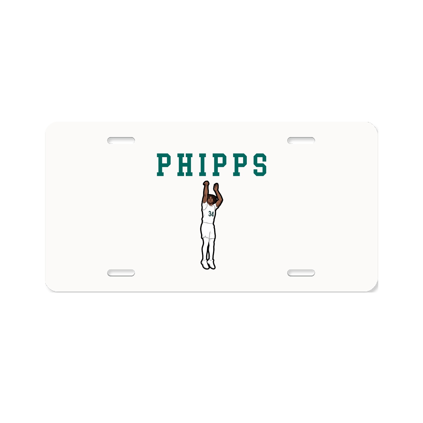 License Plate — Shirsey in Classic