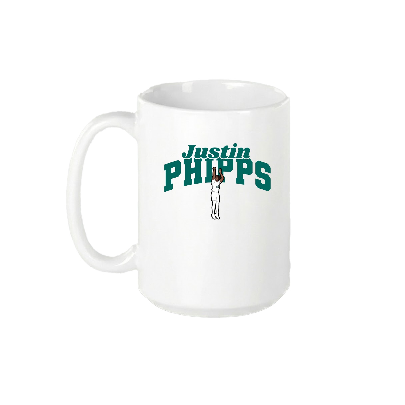 15oz Coffee Mug — Signature Arch in White