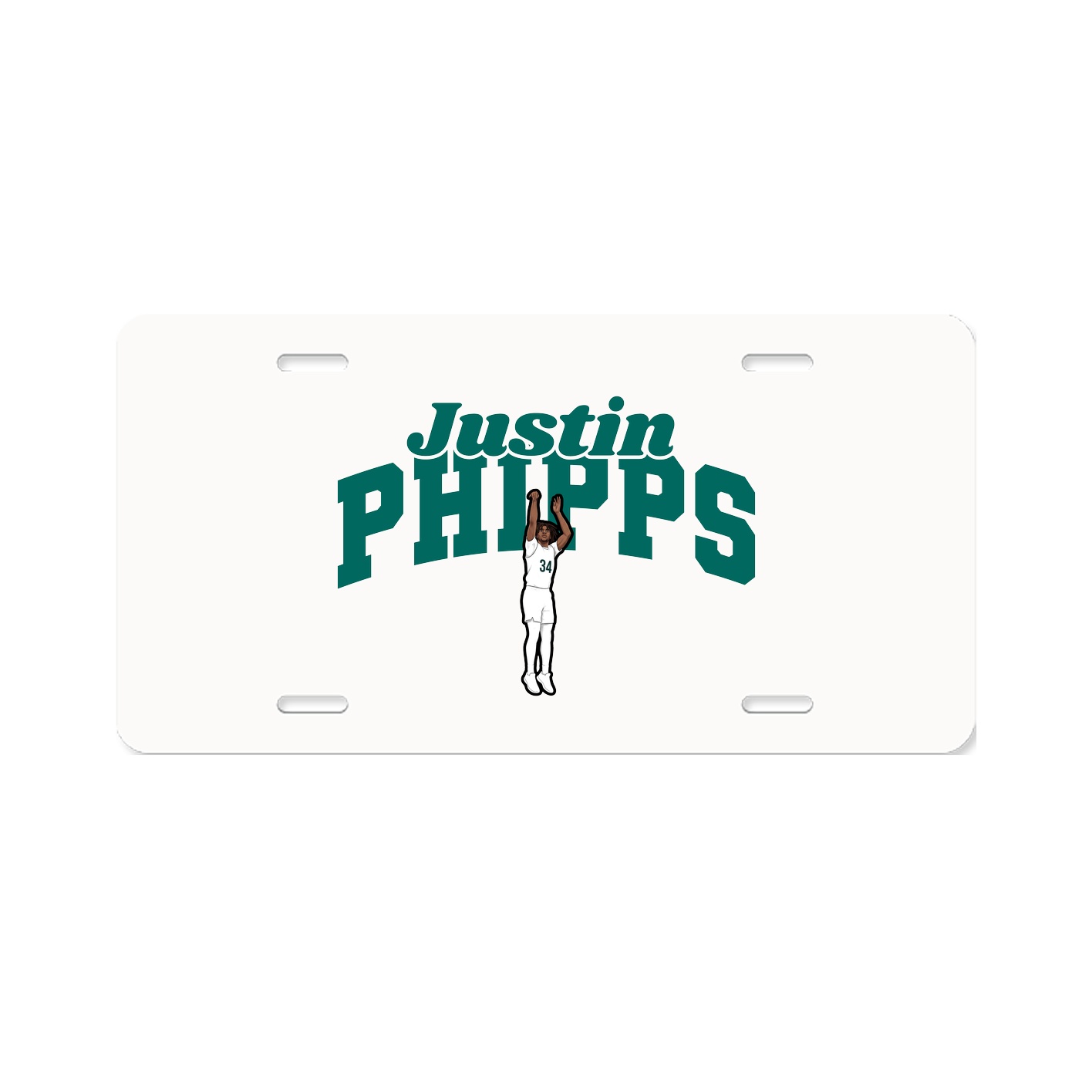 License Plate — Signature Arch in Classic