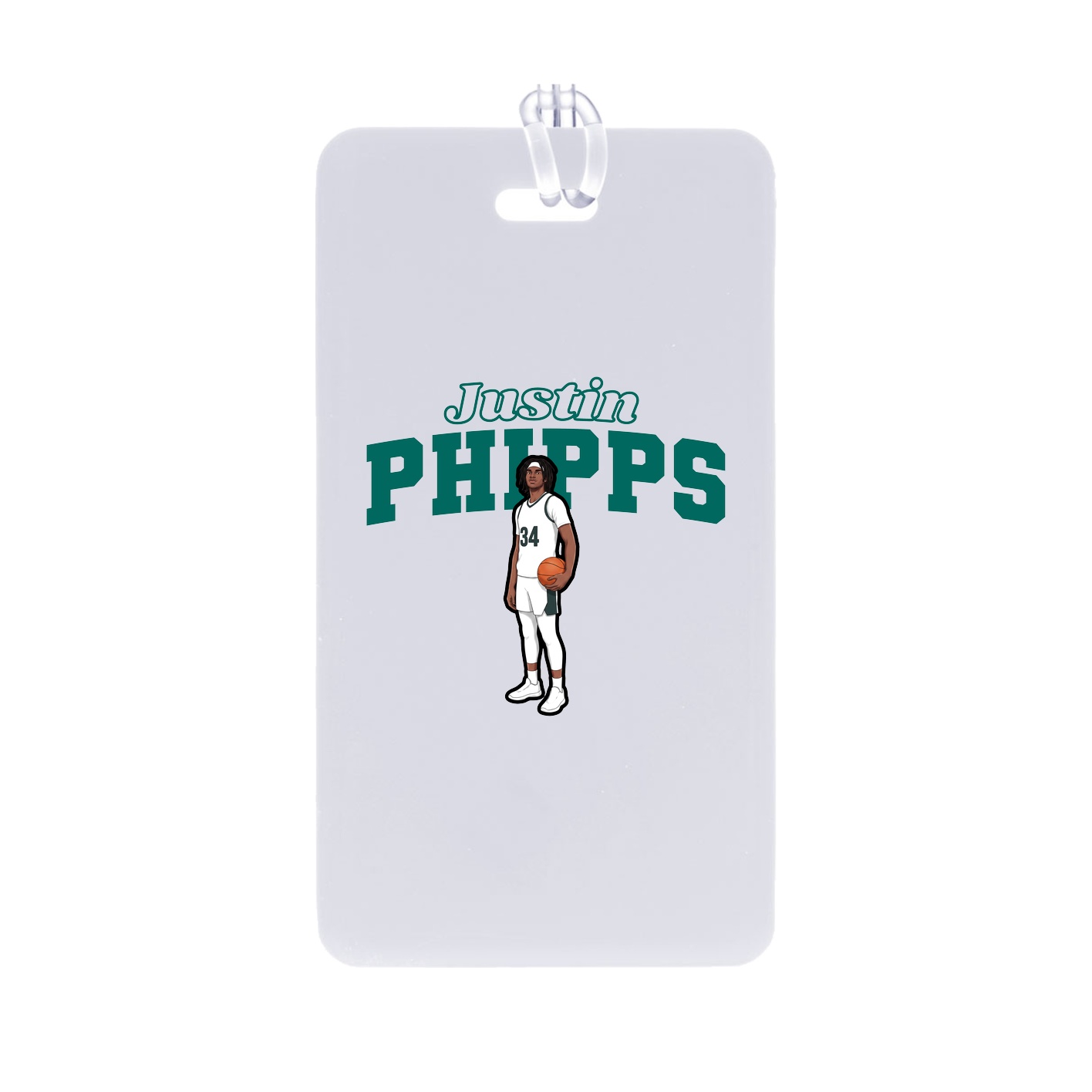 Bag Tag — Name Arch in Classic