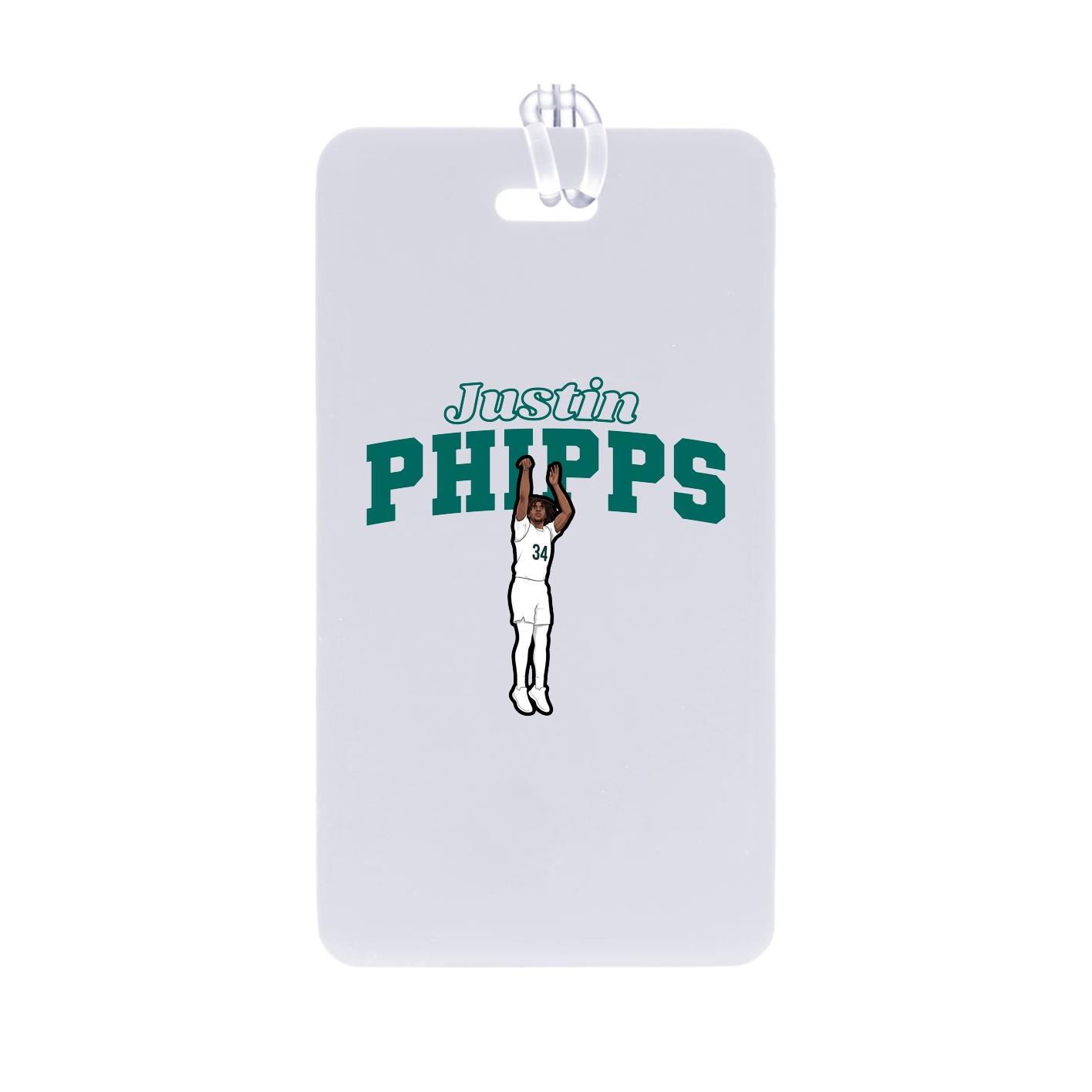 Bag Tag — Name Arch in Classic