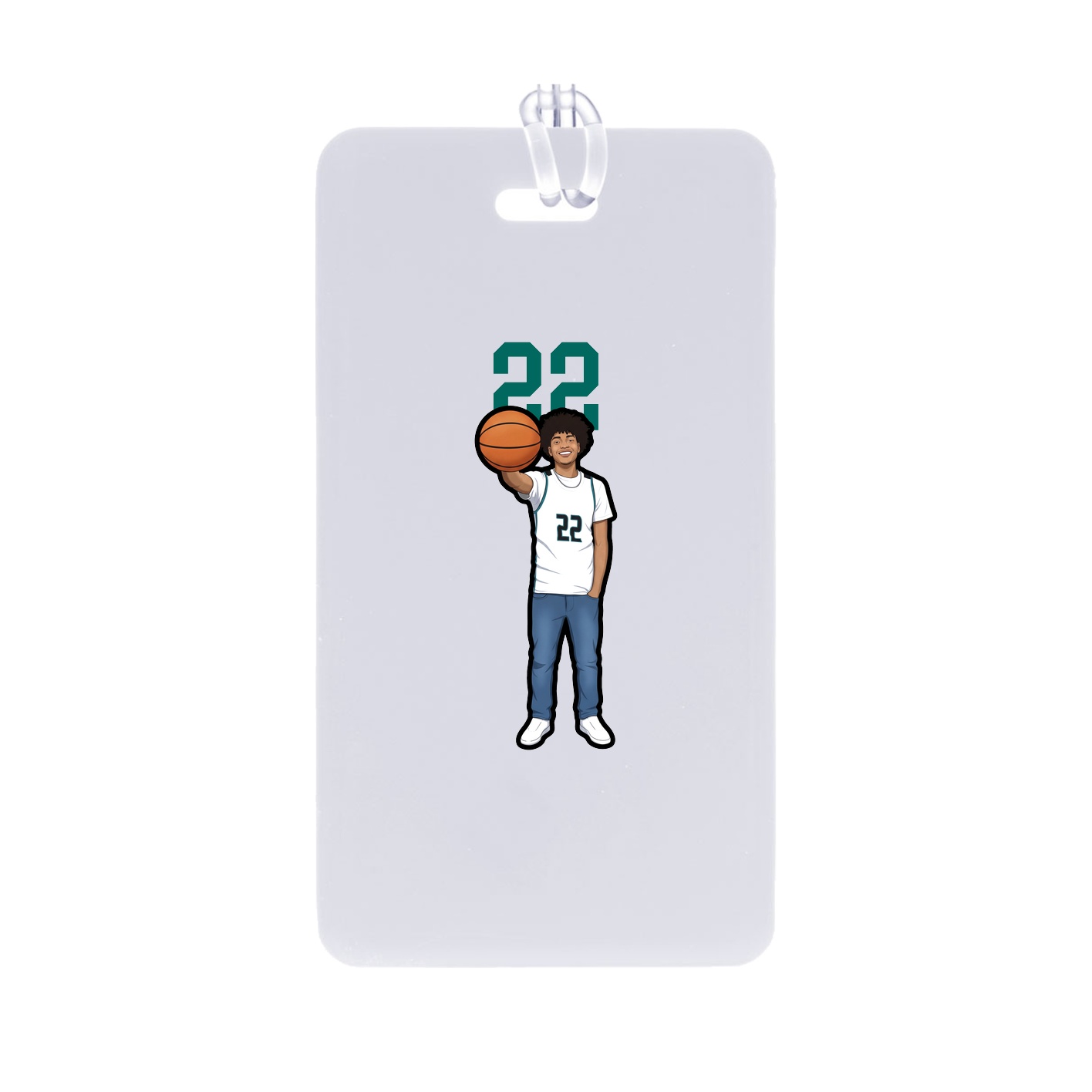 Bag Tag — Number Top in Classic