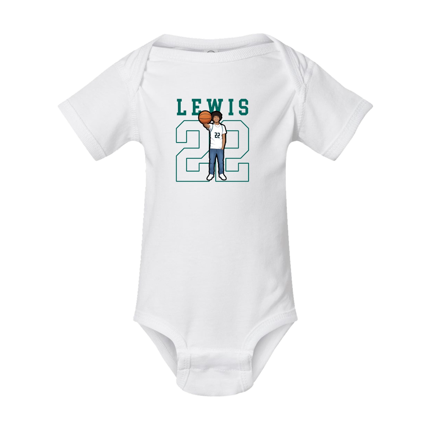 Baby Onesie — Shirsey in White