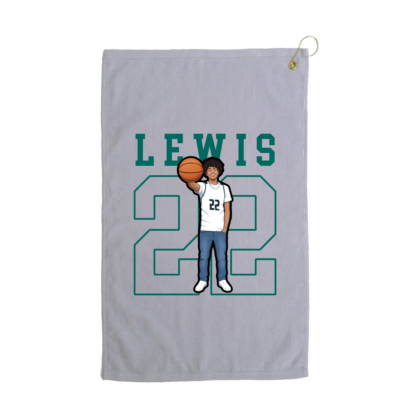 Golf Towel — Shirsey in Grey