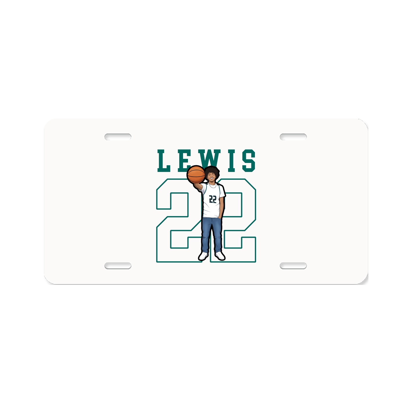 License Plate — Shirsey in Classic