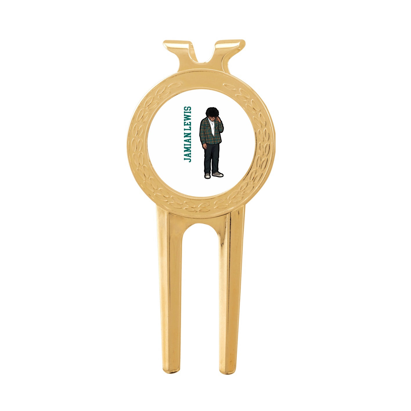 Divot Tool with Ball Marker — Name Vertical in Classic