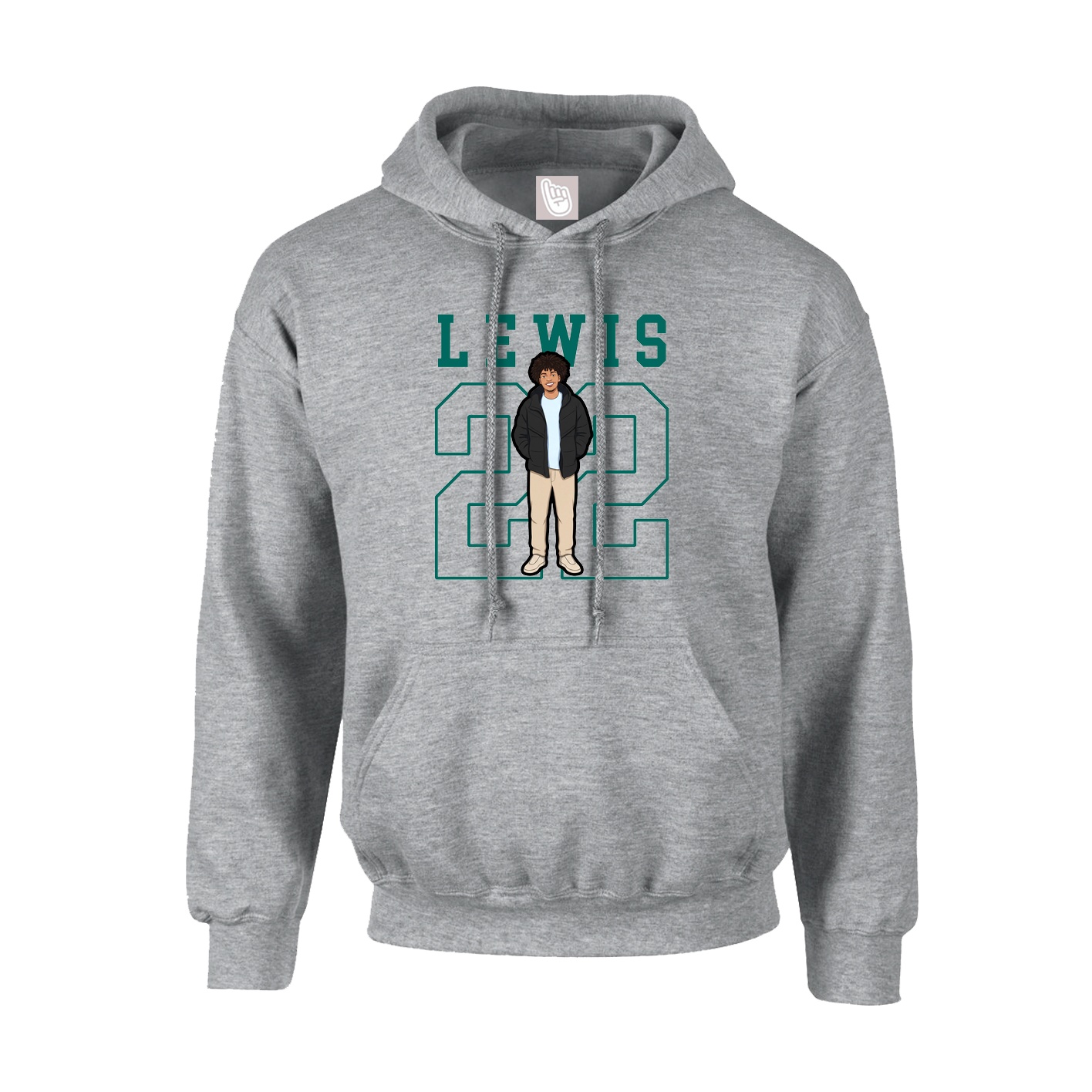 Youth Hoodie — Shirsey in Grey