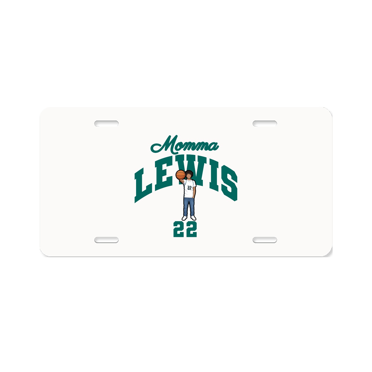 License Plate — Mothers Day Arch in Classic