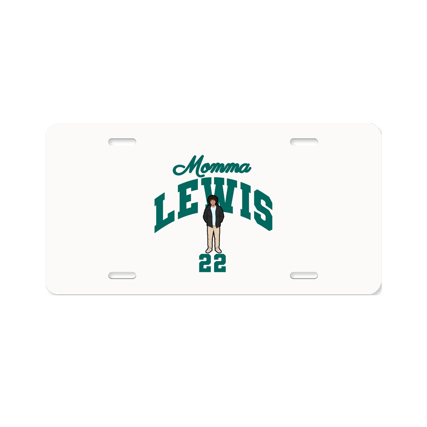 License Plate — Mothers Day Arch in Classic