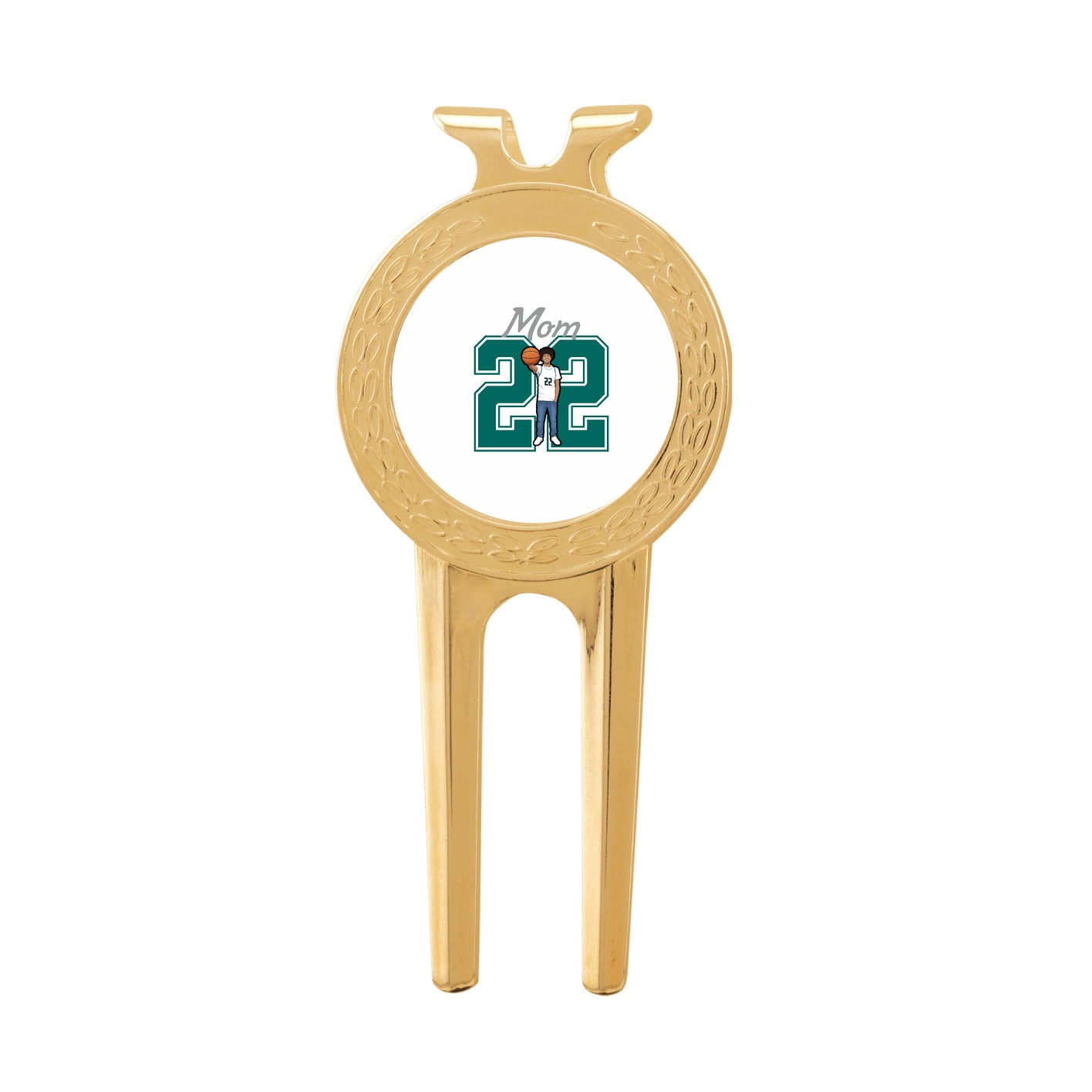 Divot Tool with Ball Marker — Mothers Day Shirsey in Classic