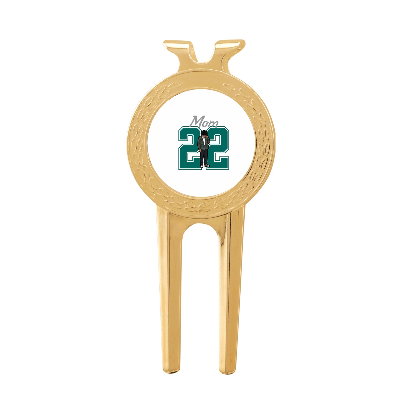 Divot Tool with Ball Marker — Mothers Day Shirsey in Classic