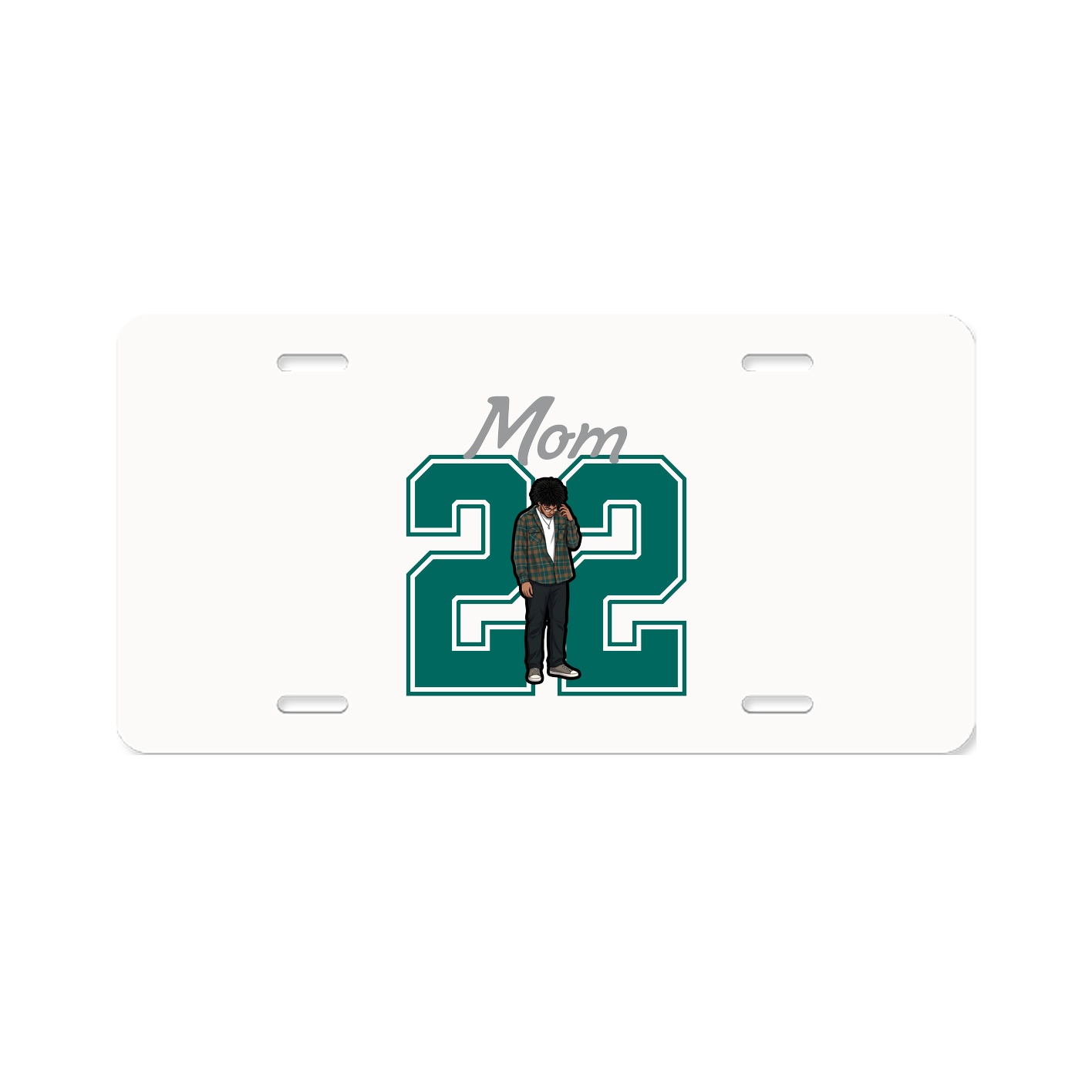 License Plate — Mothers Day Shirsey in Classic