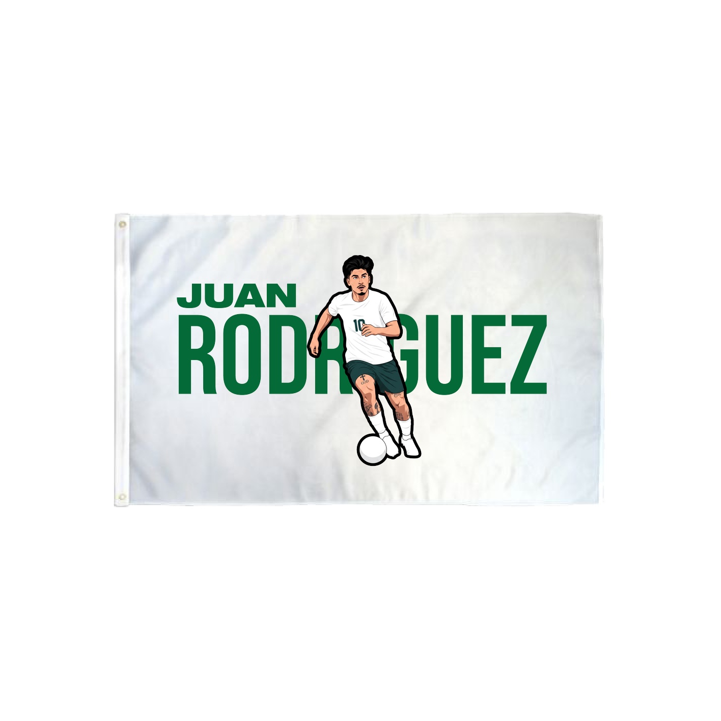 3x5 Flag — Player Name in Classic