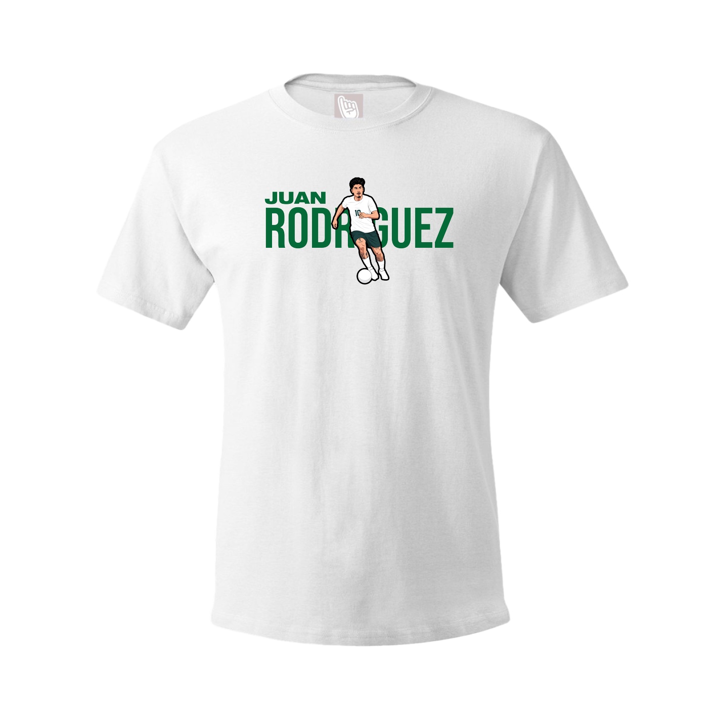 Youth Tee — Player Name in White