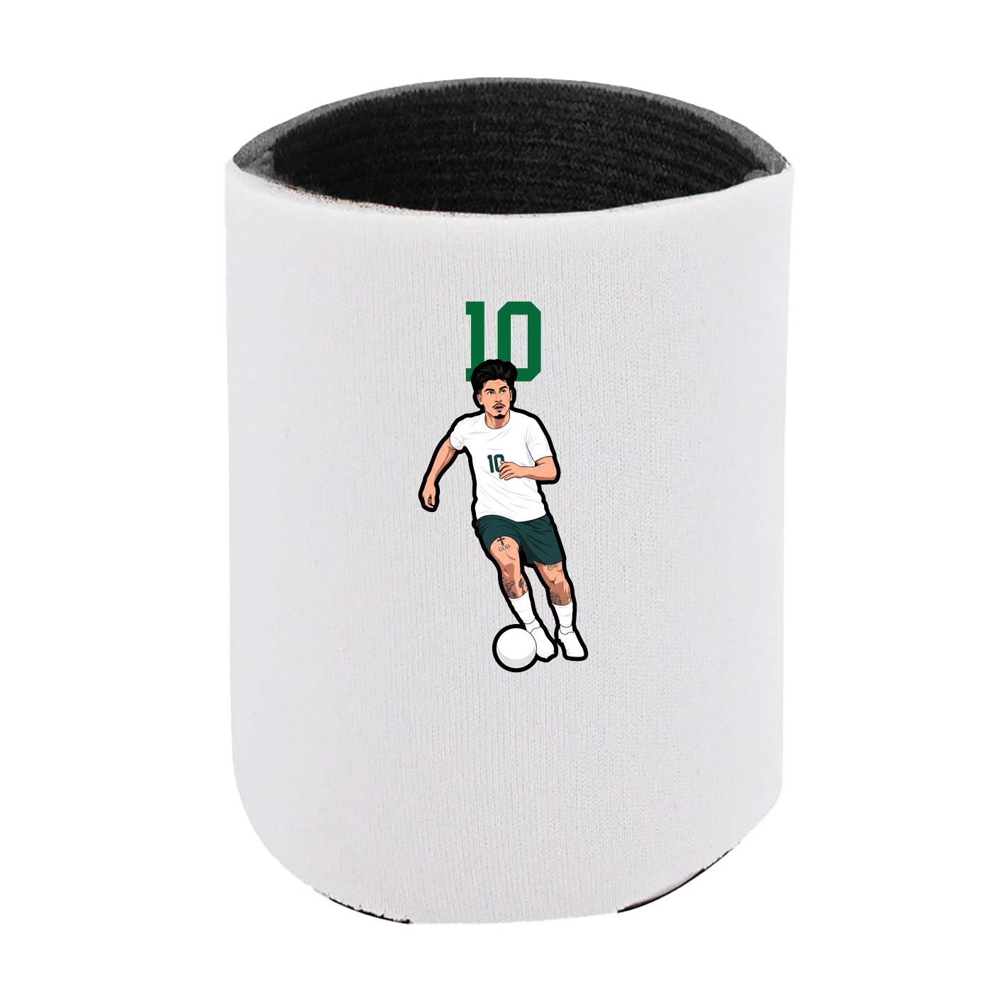 Can Holder — Number Top in White
