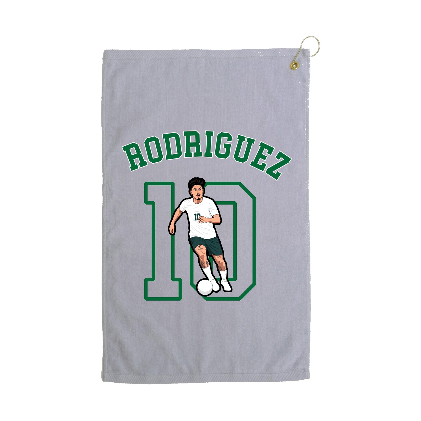 Golf Towel — Shirsey Arch in Grey