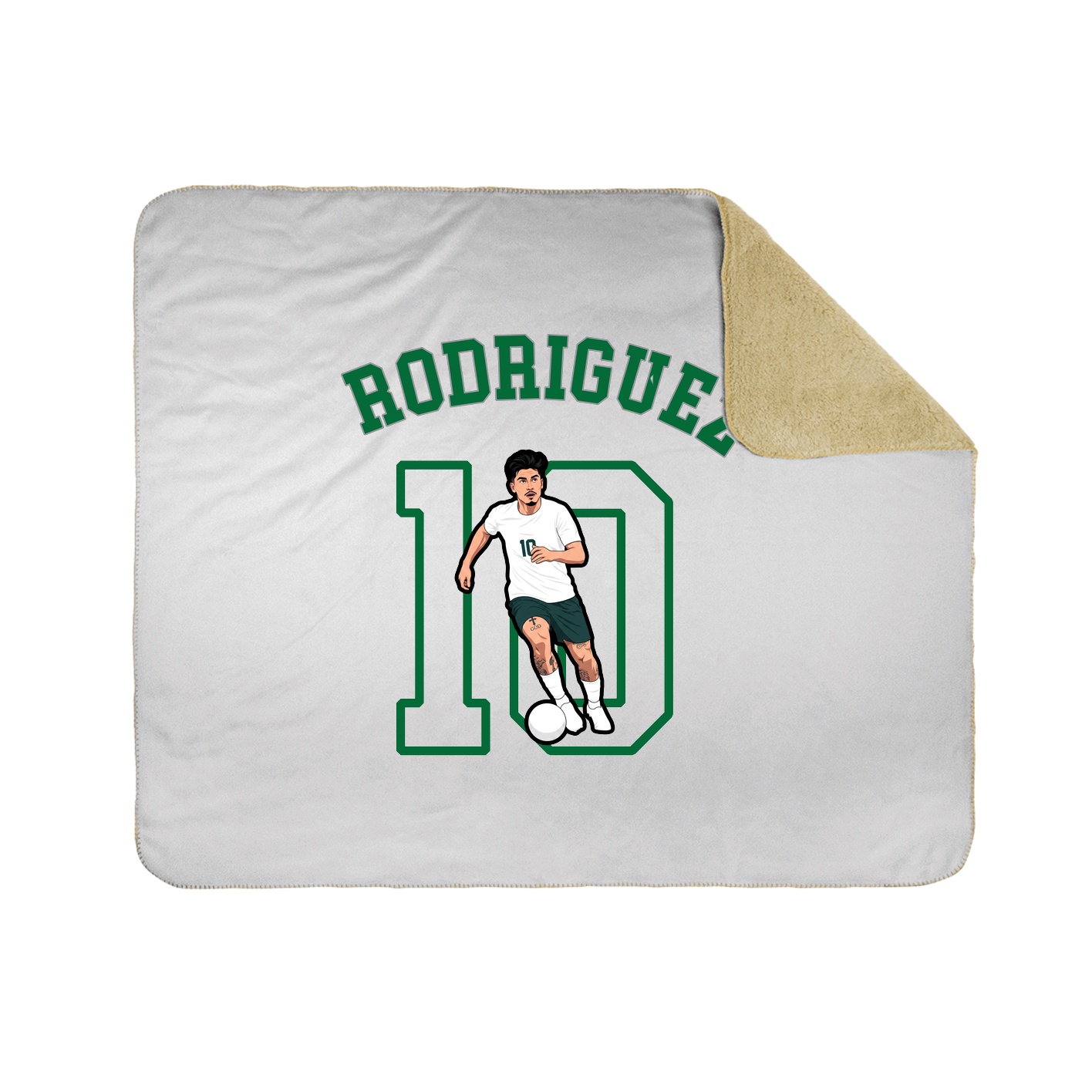 Throw Blanket — Shirsey Arch in White