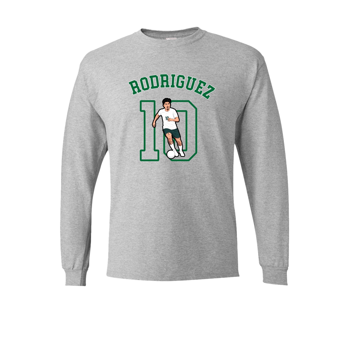 Long Sleeve Tee — Shirsey Arch in Grey