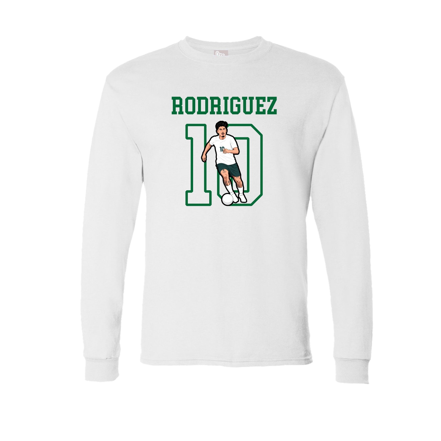 Long Sleeve Tee — Shirsey in White