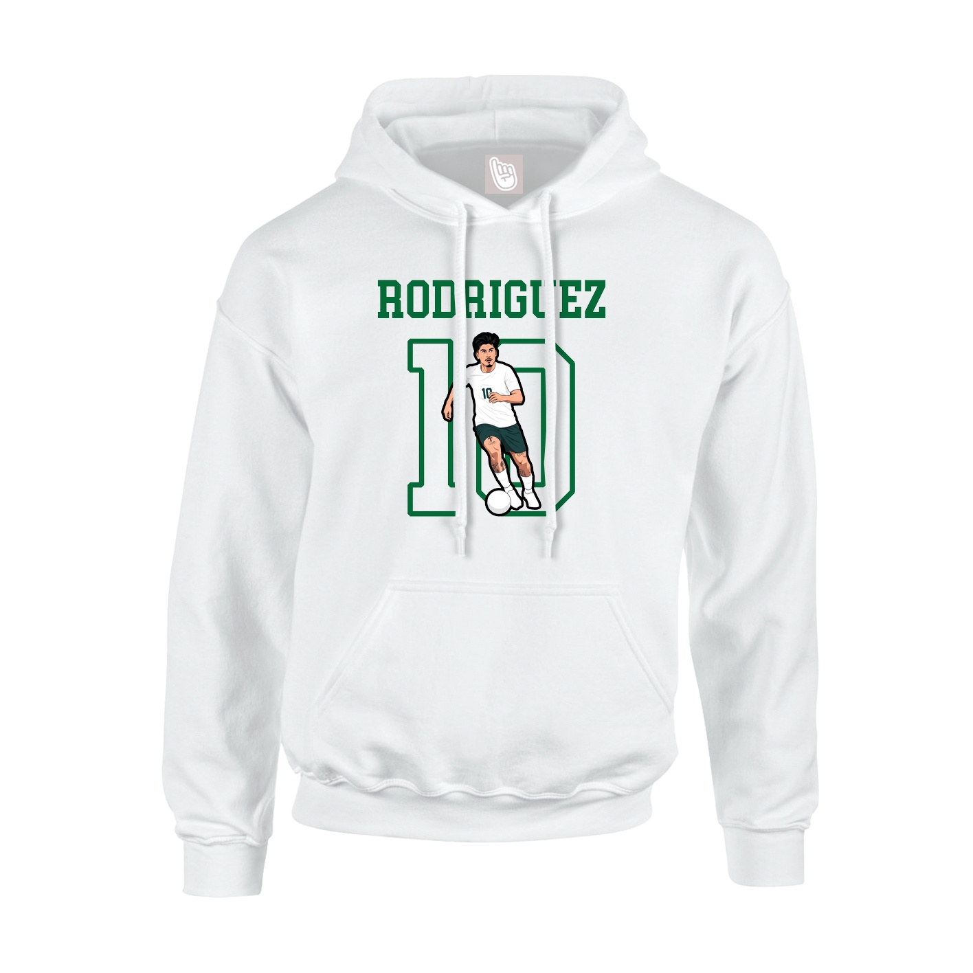 Youth Hoodie — Shirsey in White