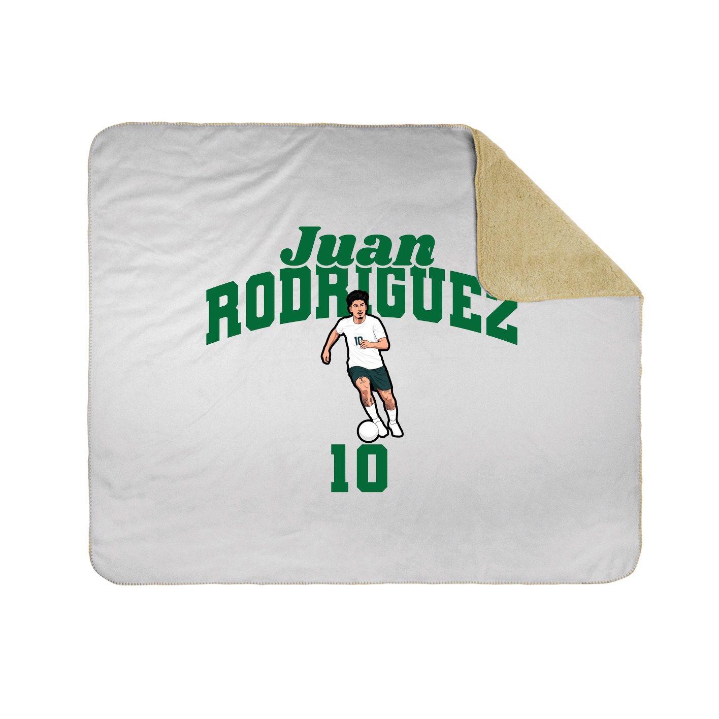 Throw Blanket — Signature Arch in White