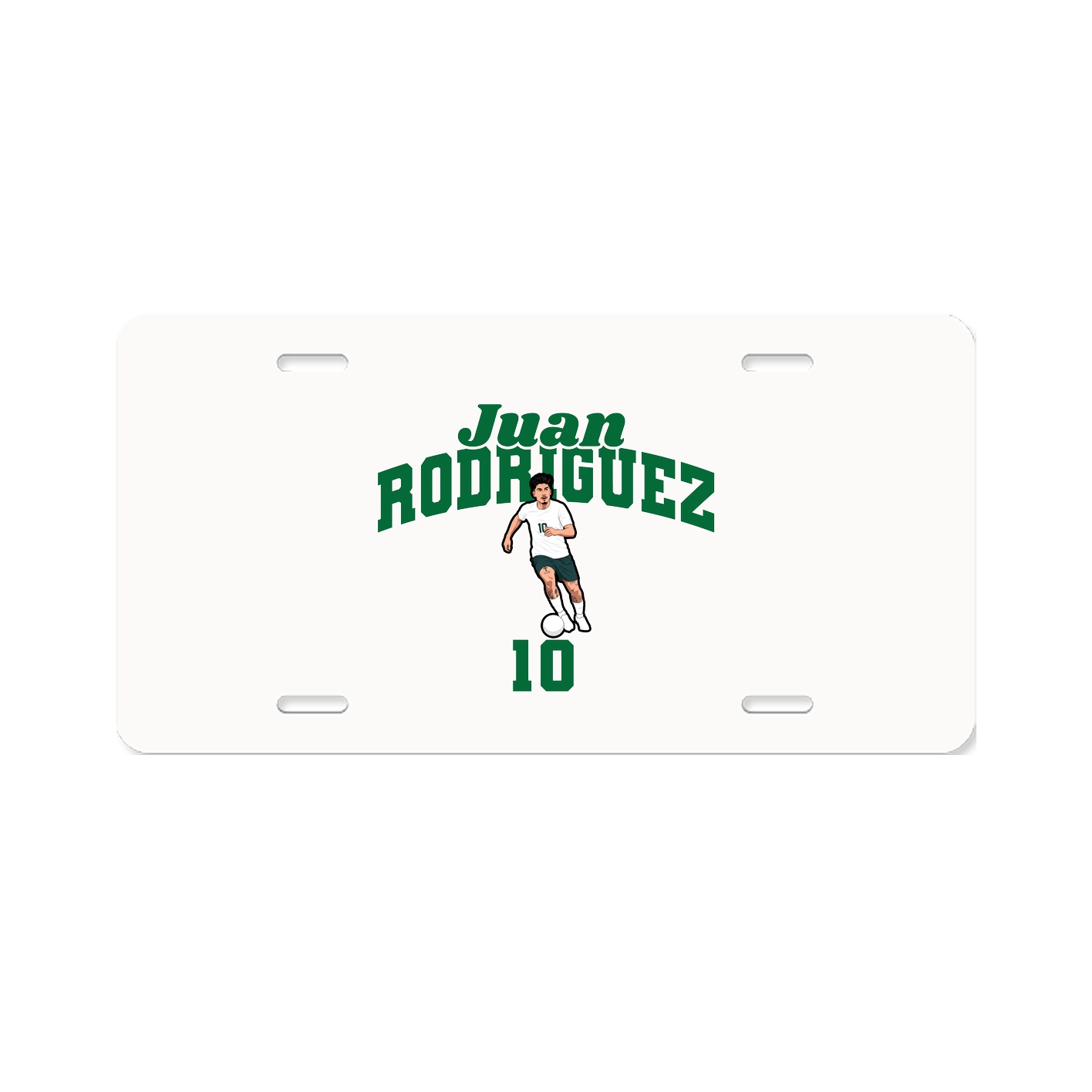 License Plate — Signature Arch in Classic