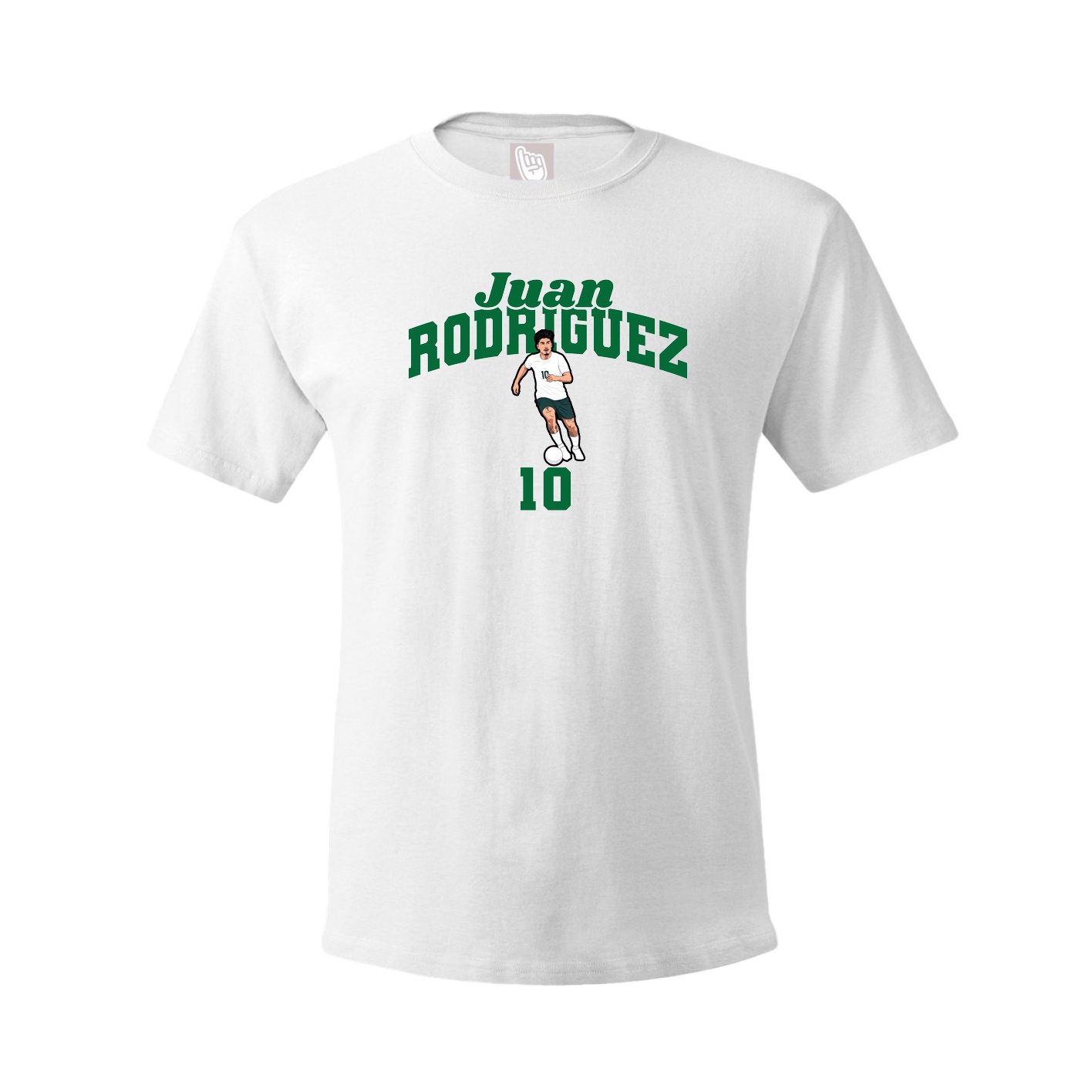 Youth Tee — Signature Arch in White