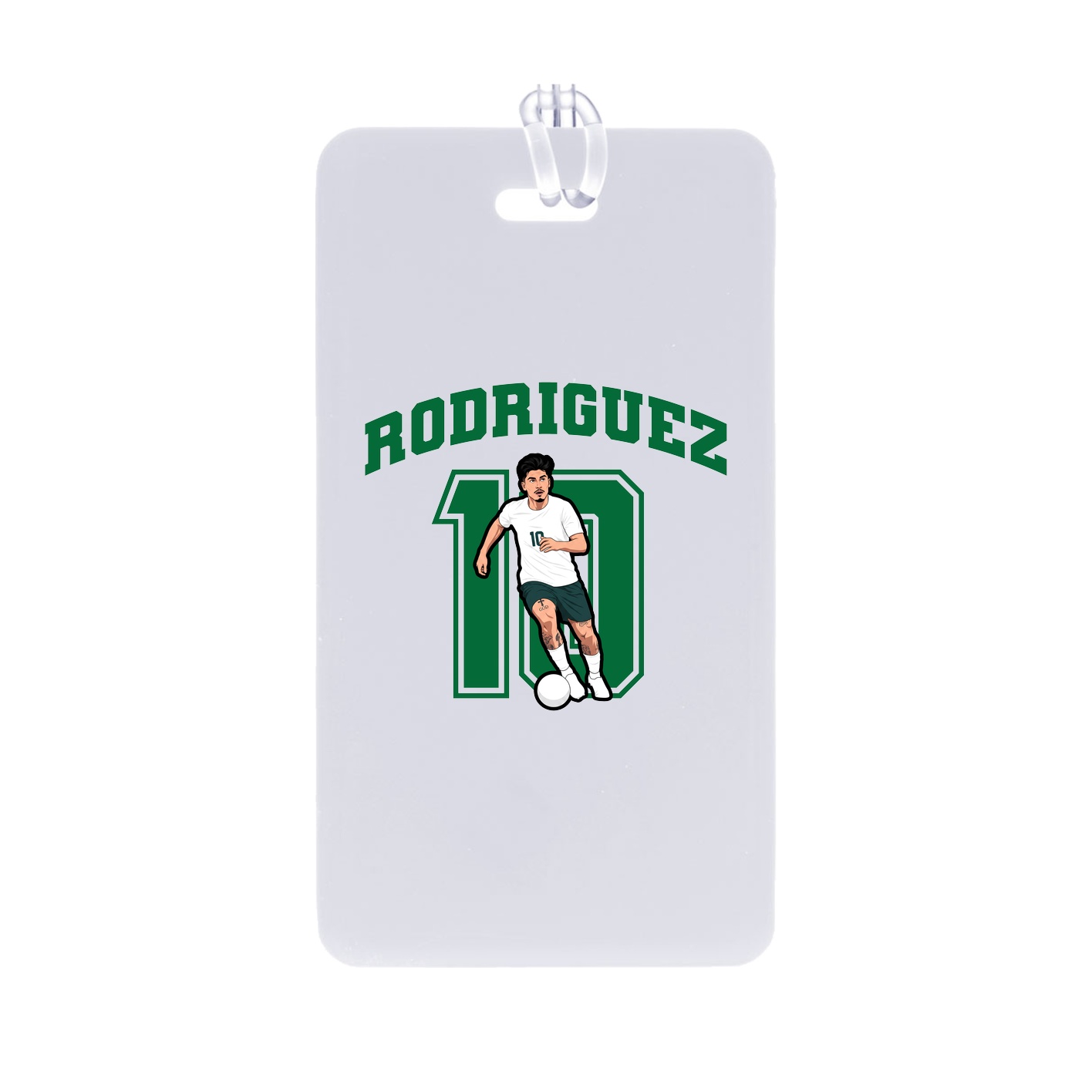 Bag Tag — Number in Classic