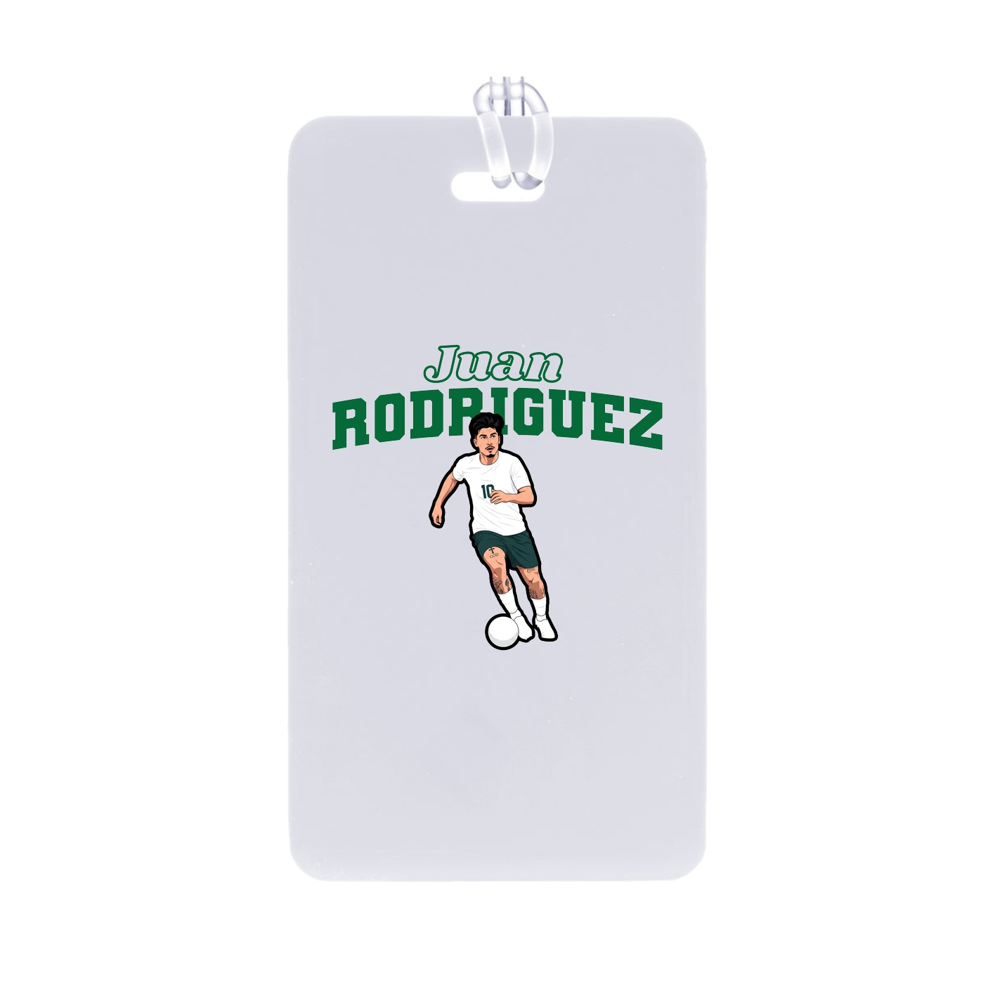 Bag Tag — Name Arch in Classic