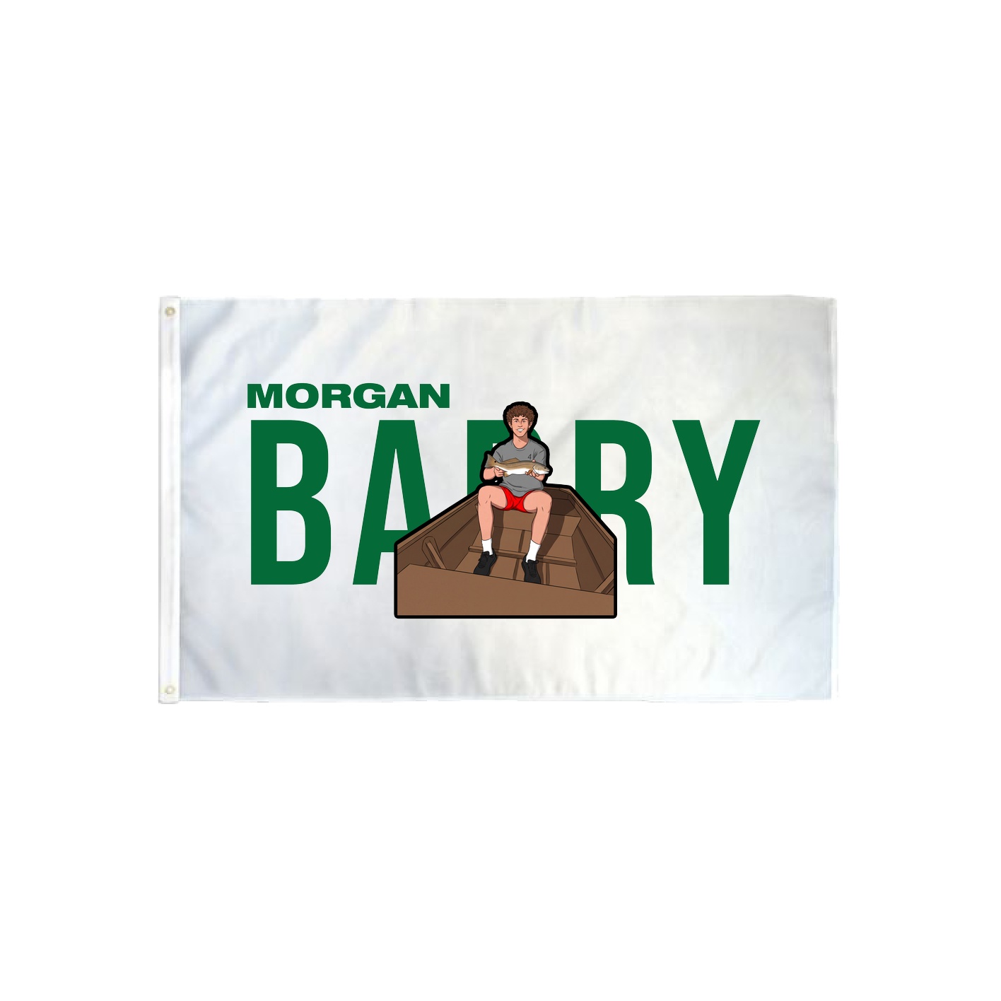 3x5 Flag — Player Name in Classic